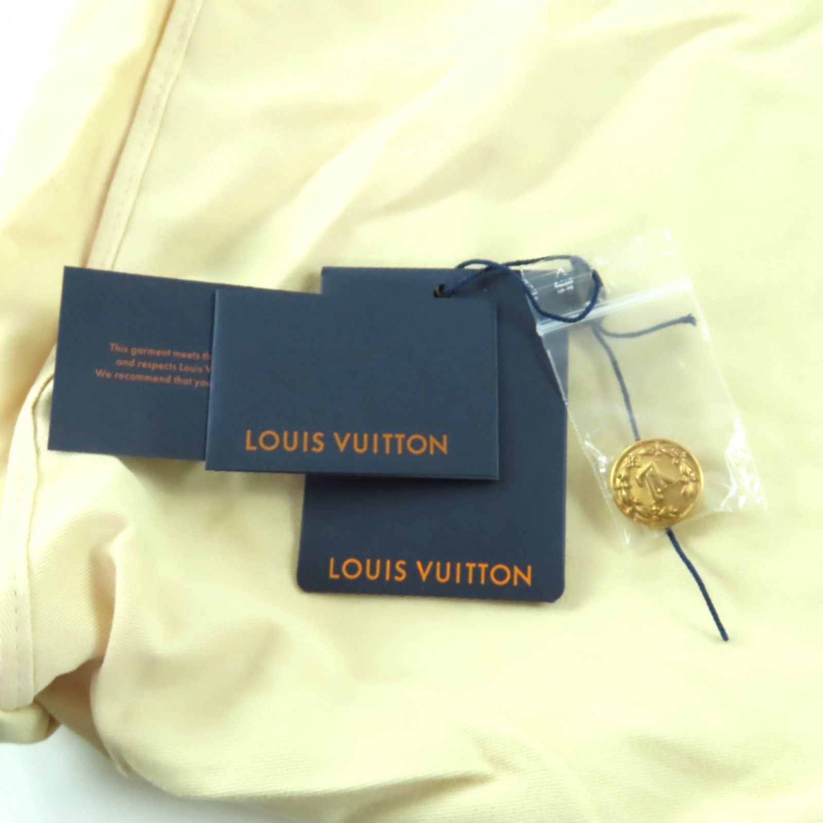 Louis Vuitton Louis Vuitton Louis Vuitton Wool Dress Textile Dresses DUTY FREE for USA Size ONE SIZE - 15 Thumbnail