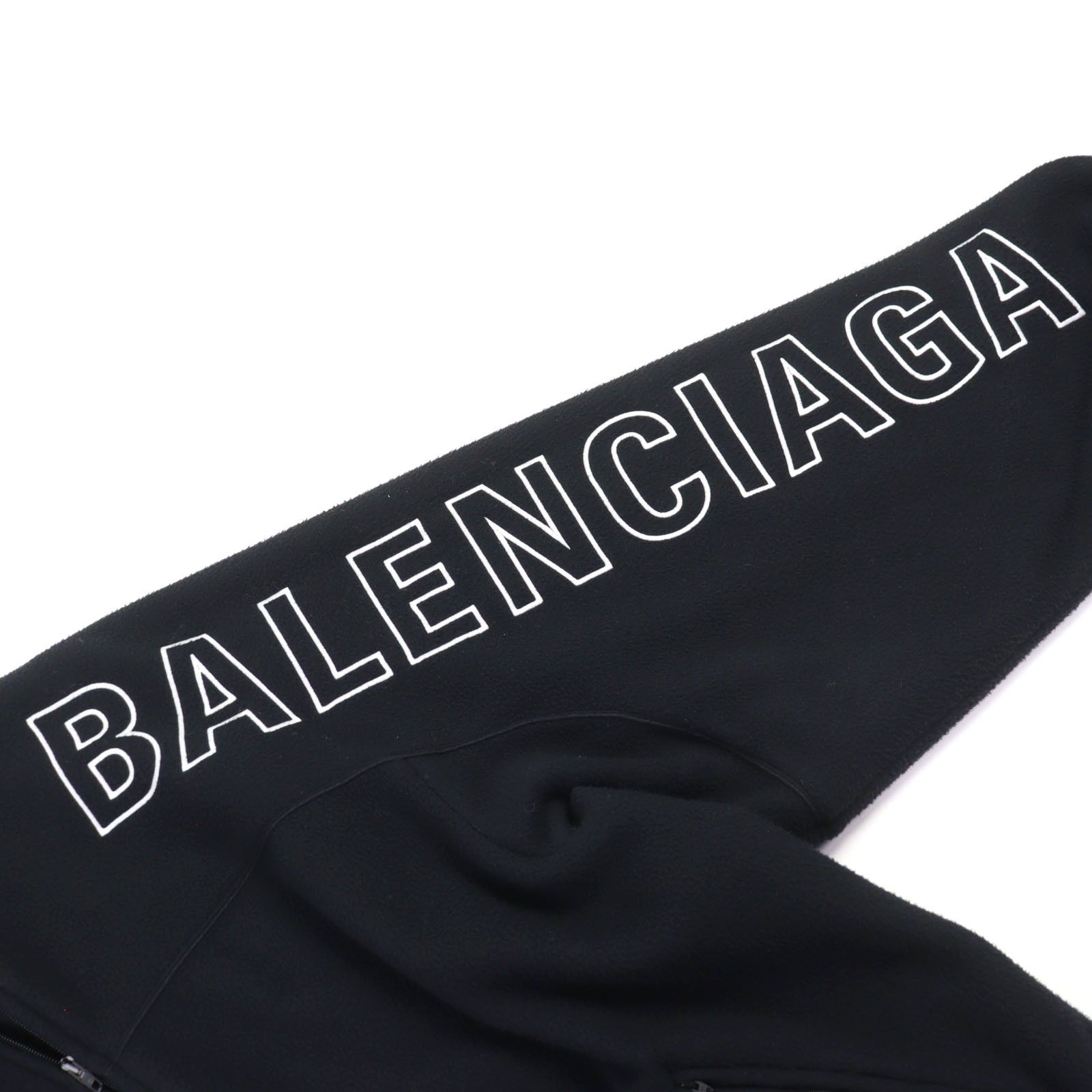 Balenciaga Balenciaga Balenciaga Logo embroidered Double-zip Fleece Jacket Textile Outerwear DUTY FREE for USA Size ONE SIZE - 7 Thumbnail