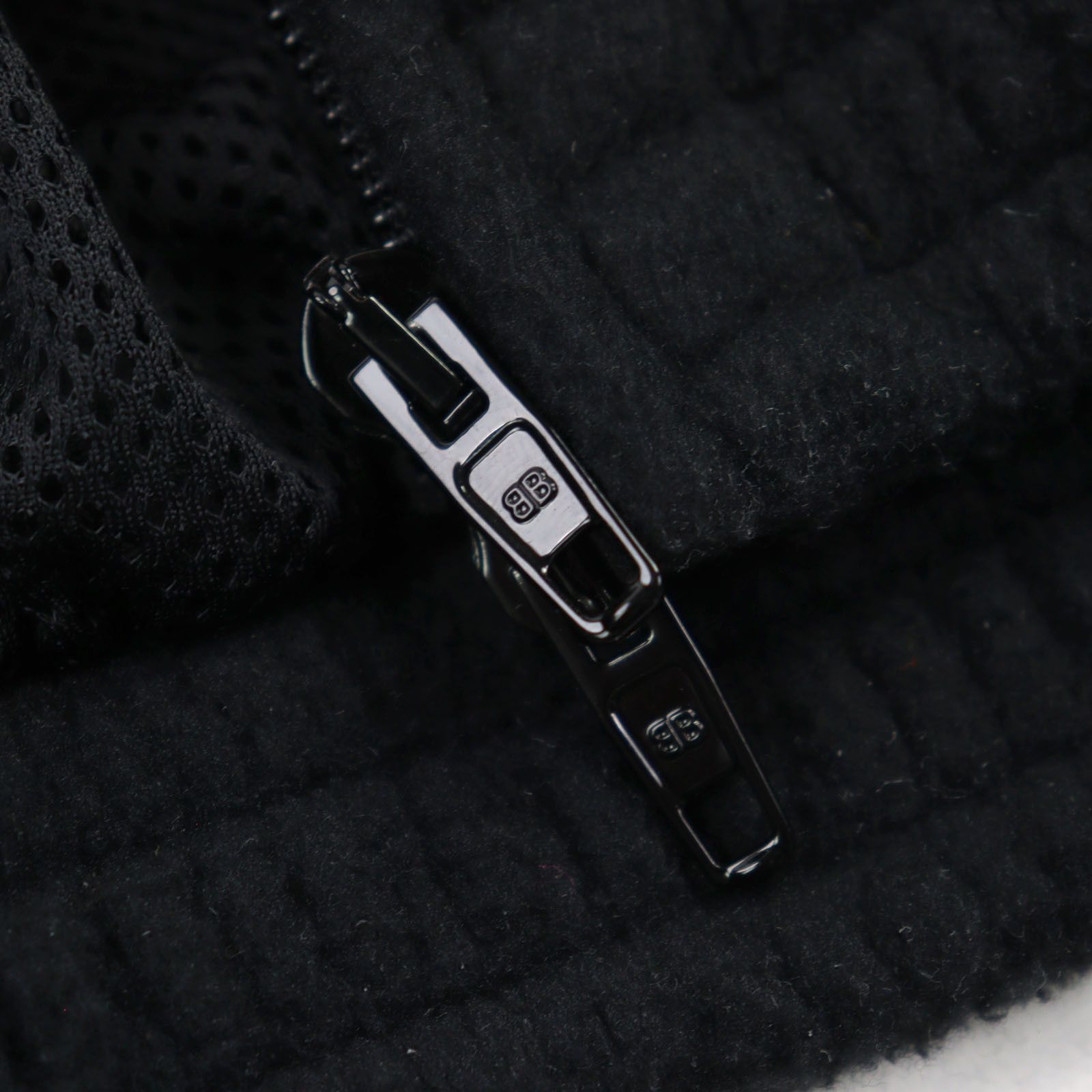 Balenciaga Balenciaga Balenciaga Logo embroidered Double-zip Fleece Jacket Textile Outerwear DUTY FREE for USA Size ONE SIZE - 5 Thumbnail