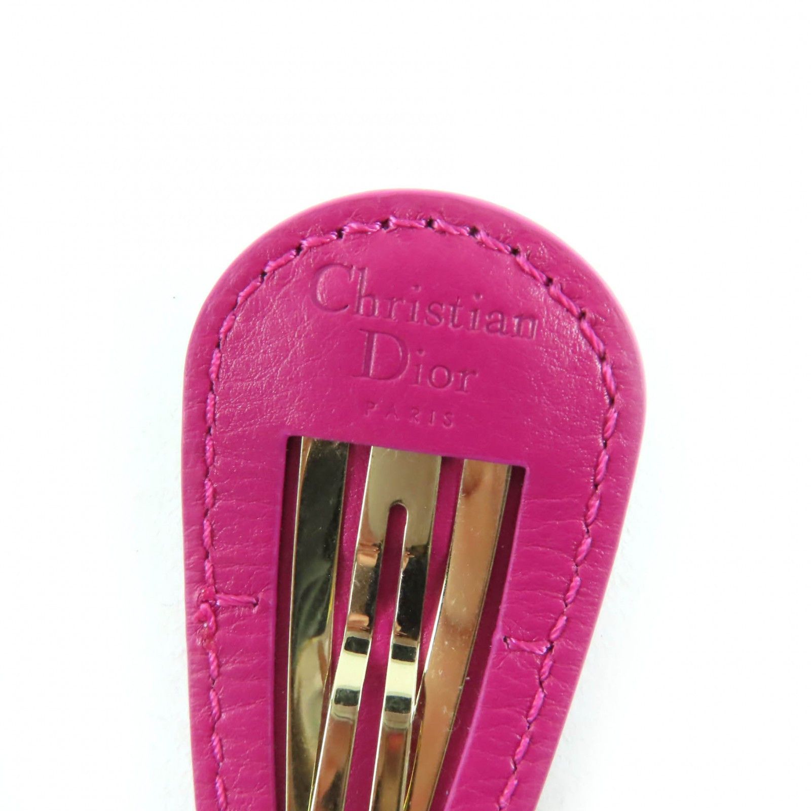 Dior Dior Christian Dior MISS DIOR Hair Clip Leather Other DUTY FREE for USA Size ONE SIZE - 5 Thumbnail