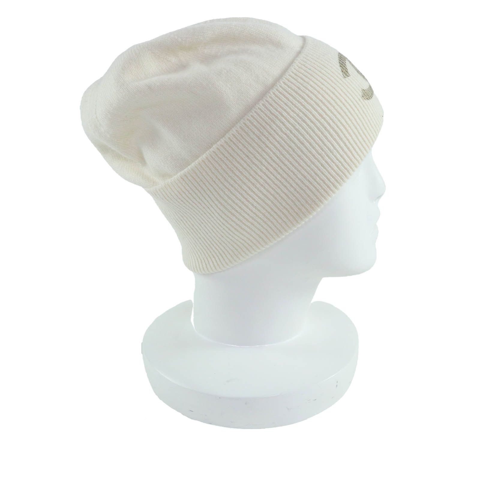 Chanel Chanel Chanel COCO Mark Cashmere Knit Cap Textile Hats DUTY FREE for USA Size ONE SIZE - 6 Thumbnail