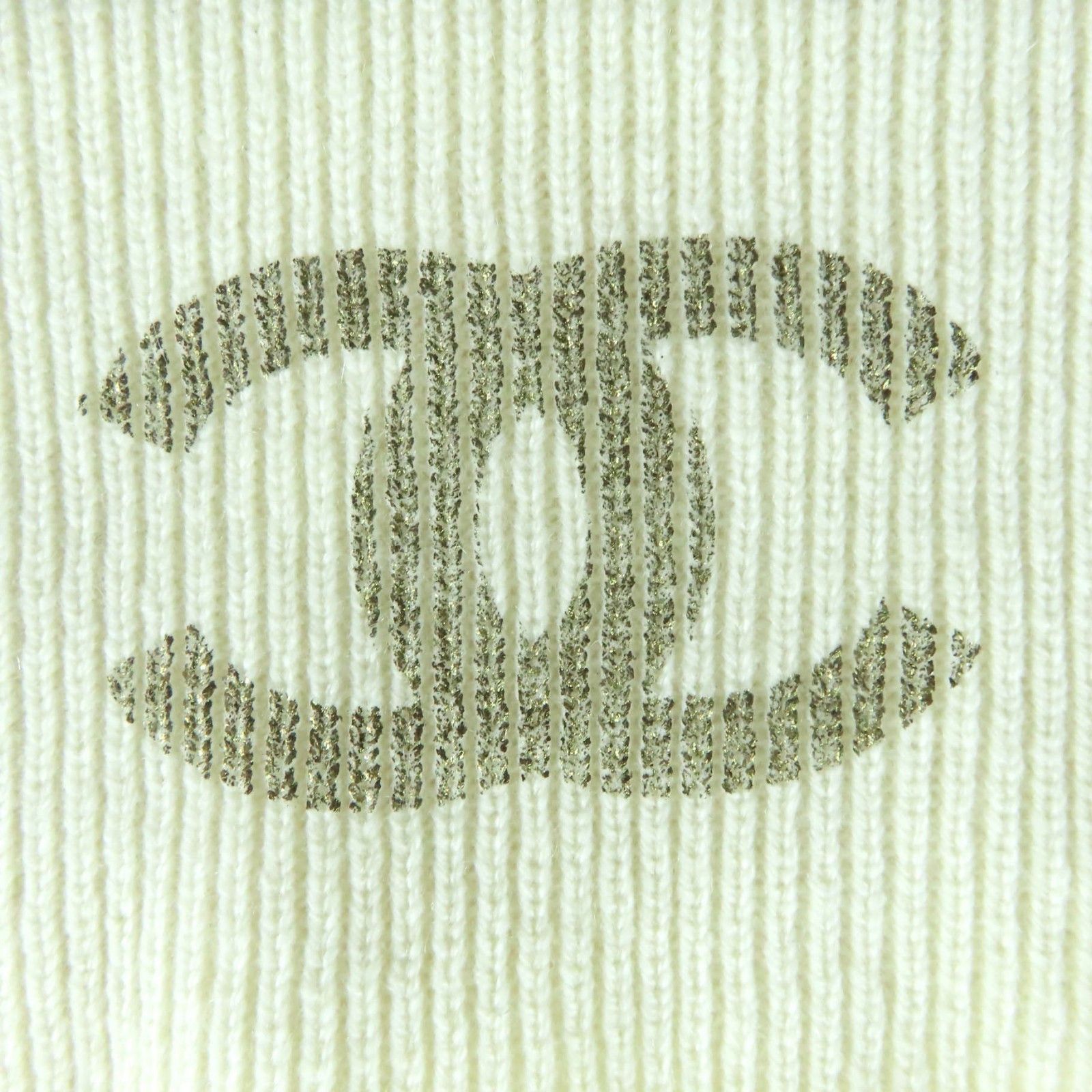 Chanel Chanel Chanel COCO Mark Cashmere Knit Cap Textile Hats DUTY FREE for USA Size ONE SIZE - 7 Thumbnail