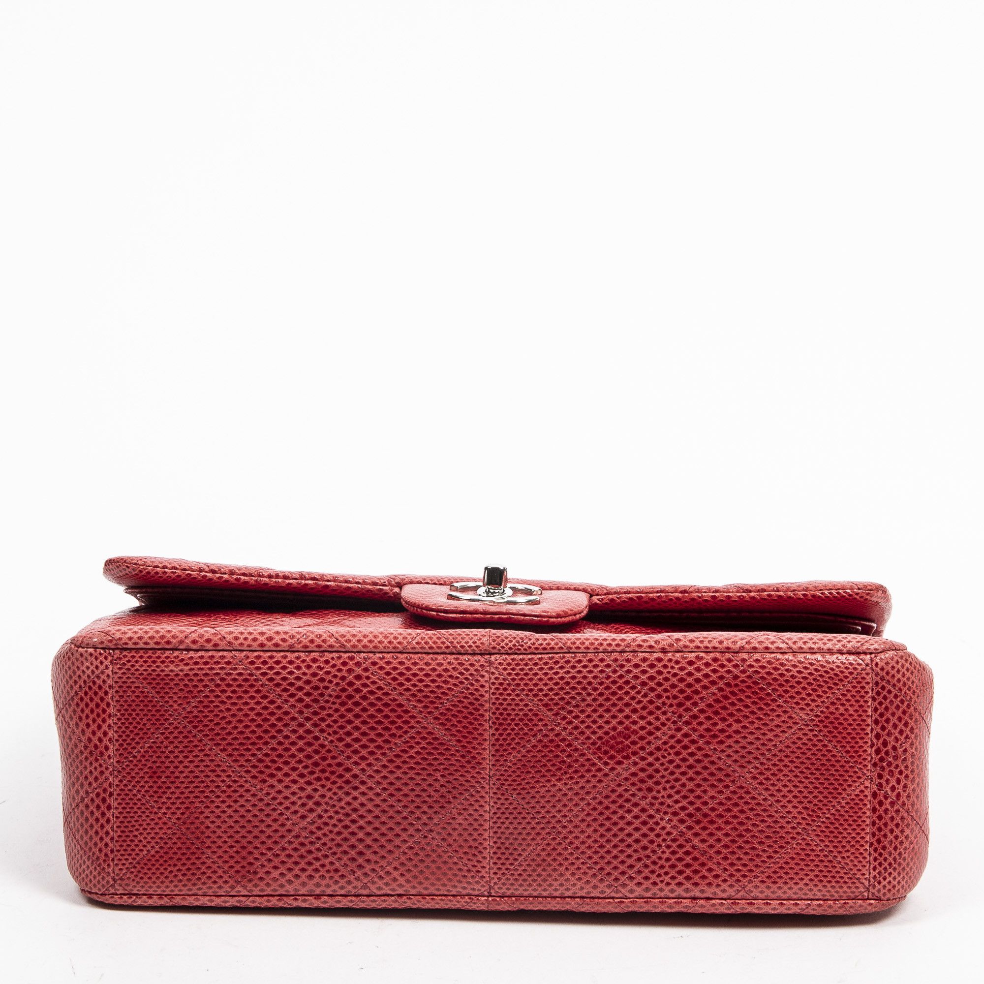 Chanel Ltd. Ed. Lizard Skin Jumbo Classic Double Flap Size ONE SIZE - 6 Thumbnail