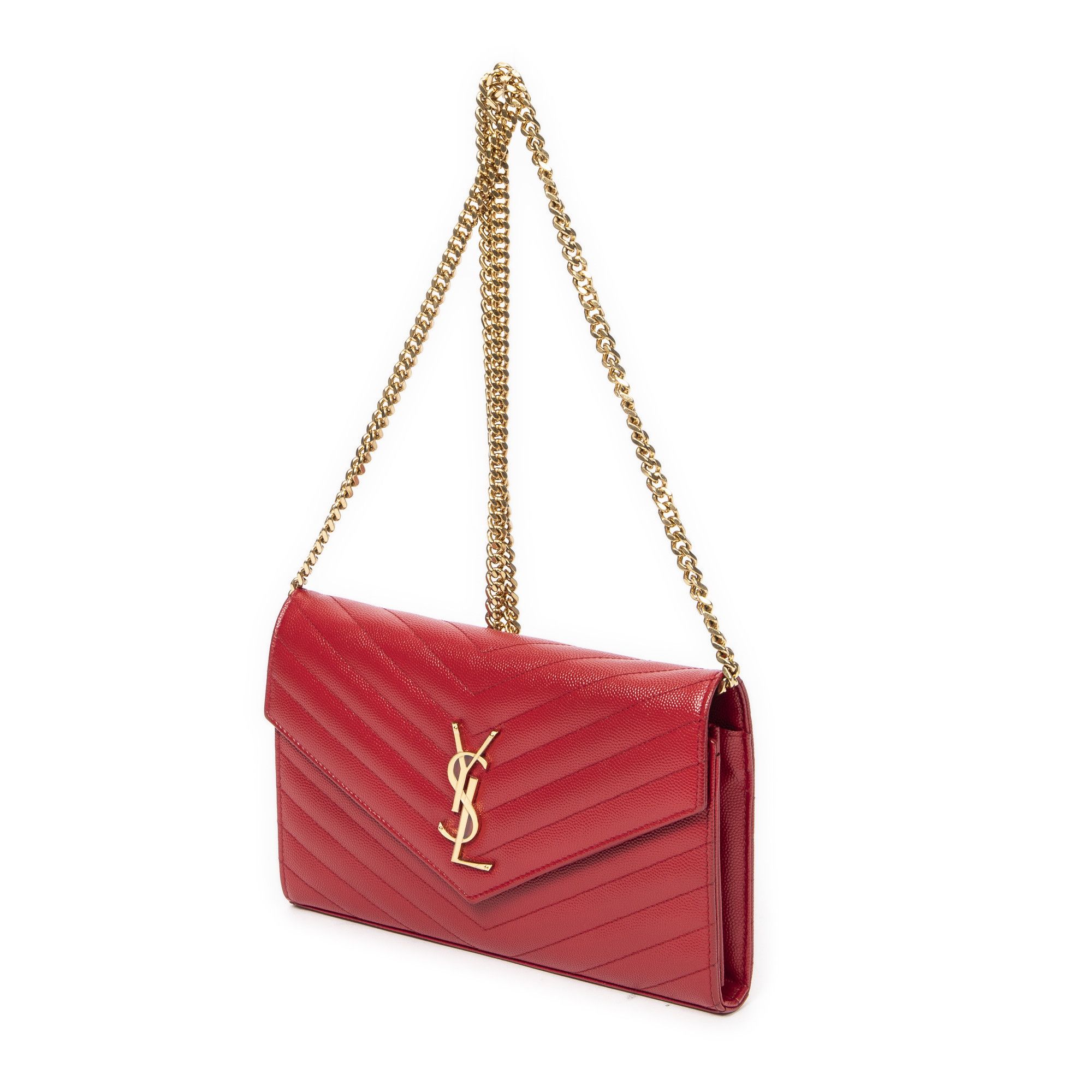 Yves Saint Laurent Classic Cassandre Chain Wallet Size ONE SIZE - 2 Thumbnail