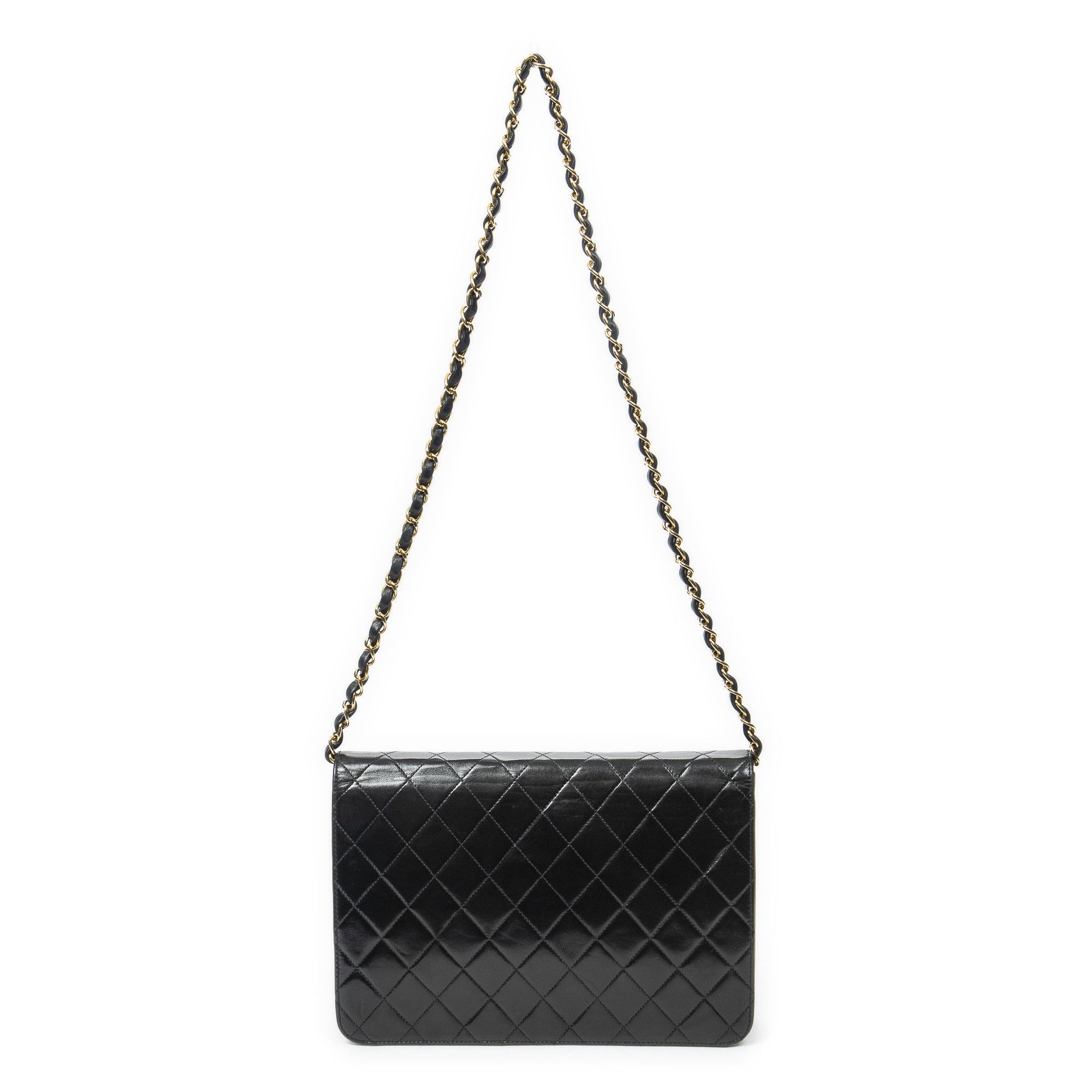 Chanel Vintage Push Lock Straight Flap Size ONE SIZE - 5 Thumbnail