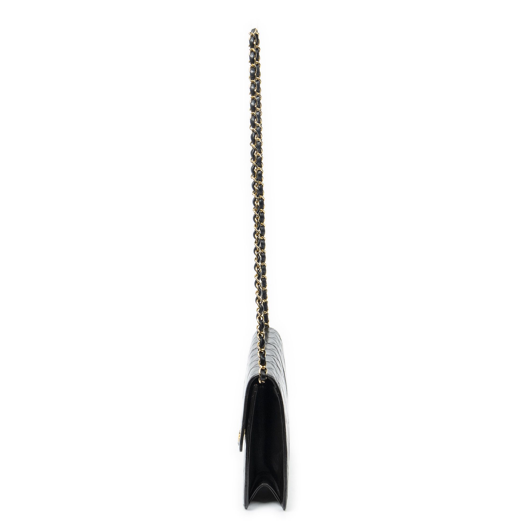 Chanel Vintage Push Lock Straight Flap Size ONE SIZE - 3 Thumbnail