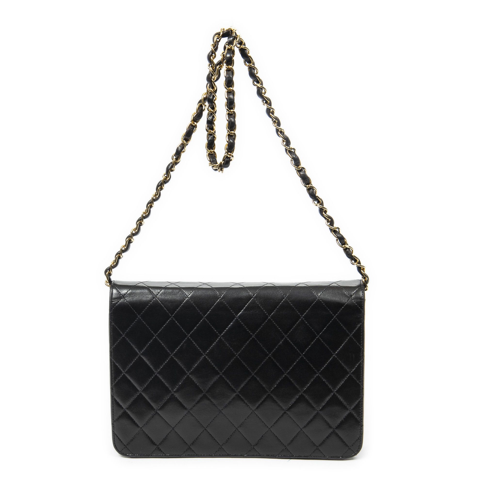 Chanel Vintage Push Lock Straight Flap Size ONE SIZE - 5 Thumbnail