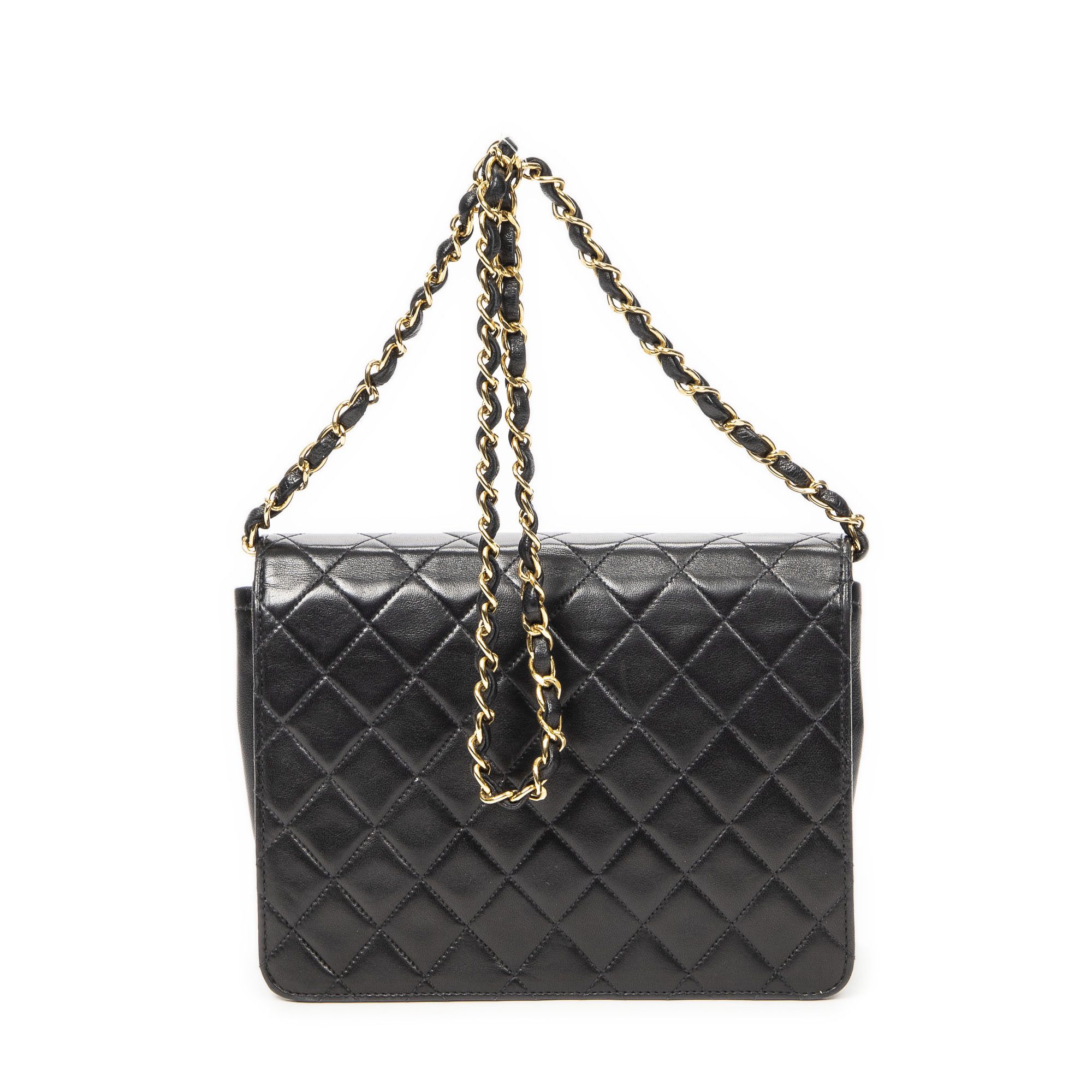 Chanel Vintage Push Lock Straight Flap Size ONE SIZE - 5 Thumbnail