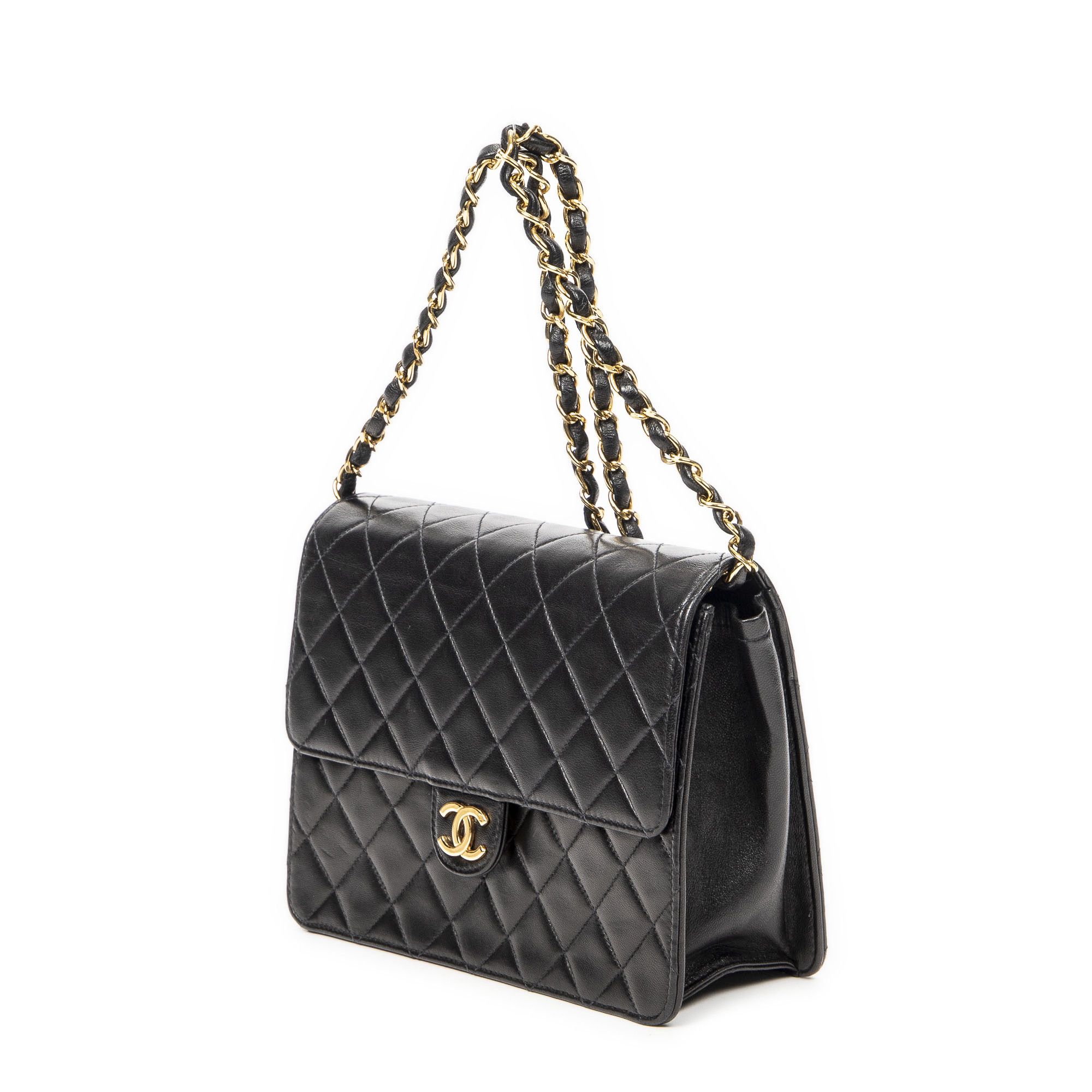 Chanel Vintage Push Lock Straight Flap Size ONE SIZE - 2 Thumbnail