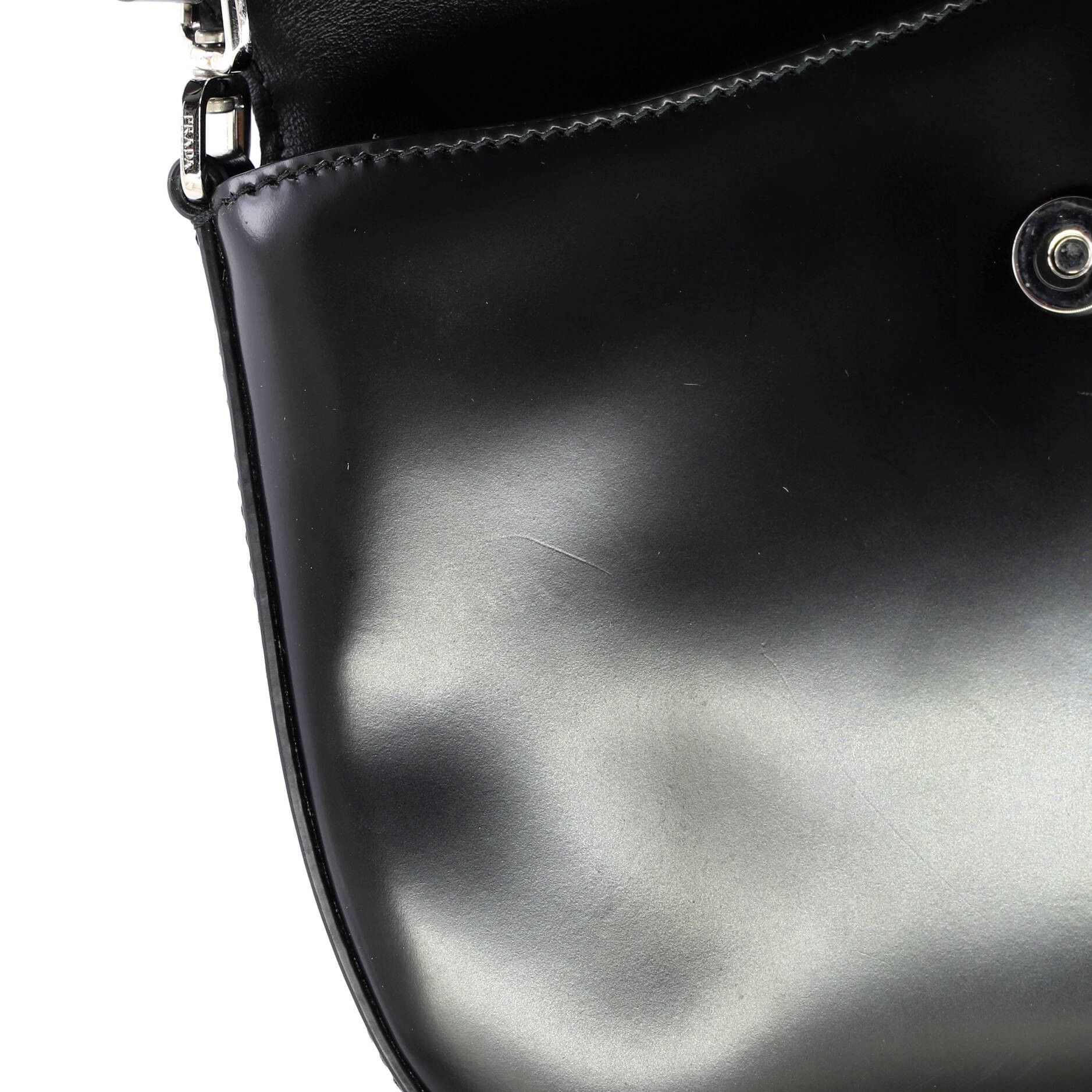 Prada Cleo Flap Shoulder Bag Spazzolato Leather Small Size ONE SIZE - 5 Thumbnail