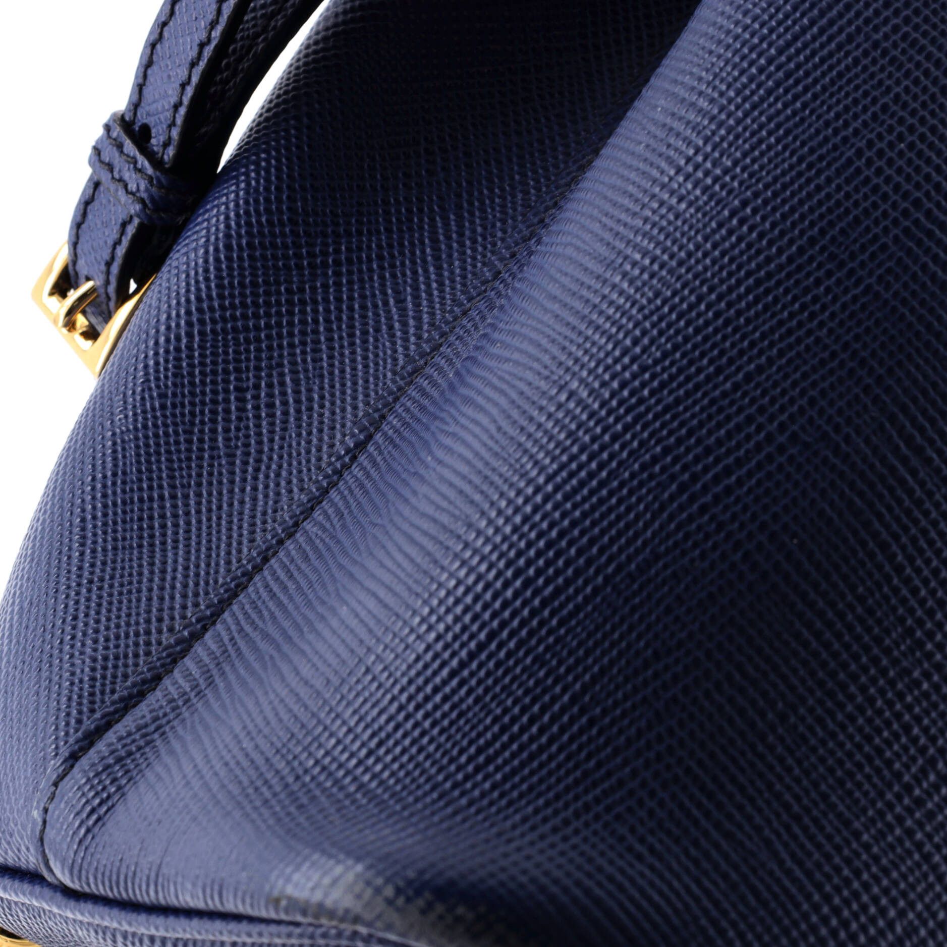 Prada Cuir Double Tote Saffiano Leather Medium Size ONE SIZE - 5 Thumbnail