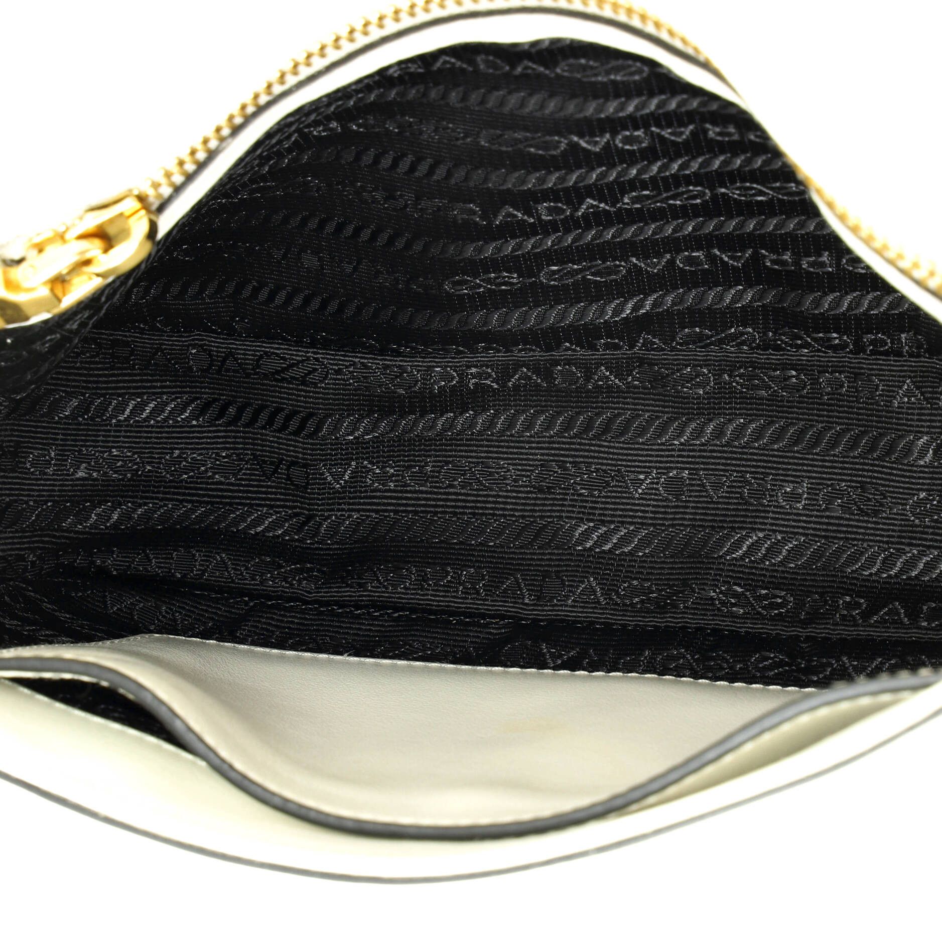 Prada Pattina Flap Shoulder Bag Saffiano Leather Small Size ONE SIZE - 4 Thumbnail