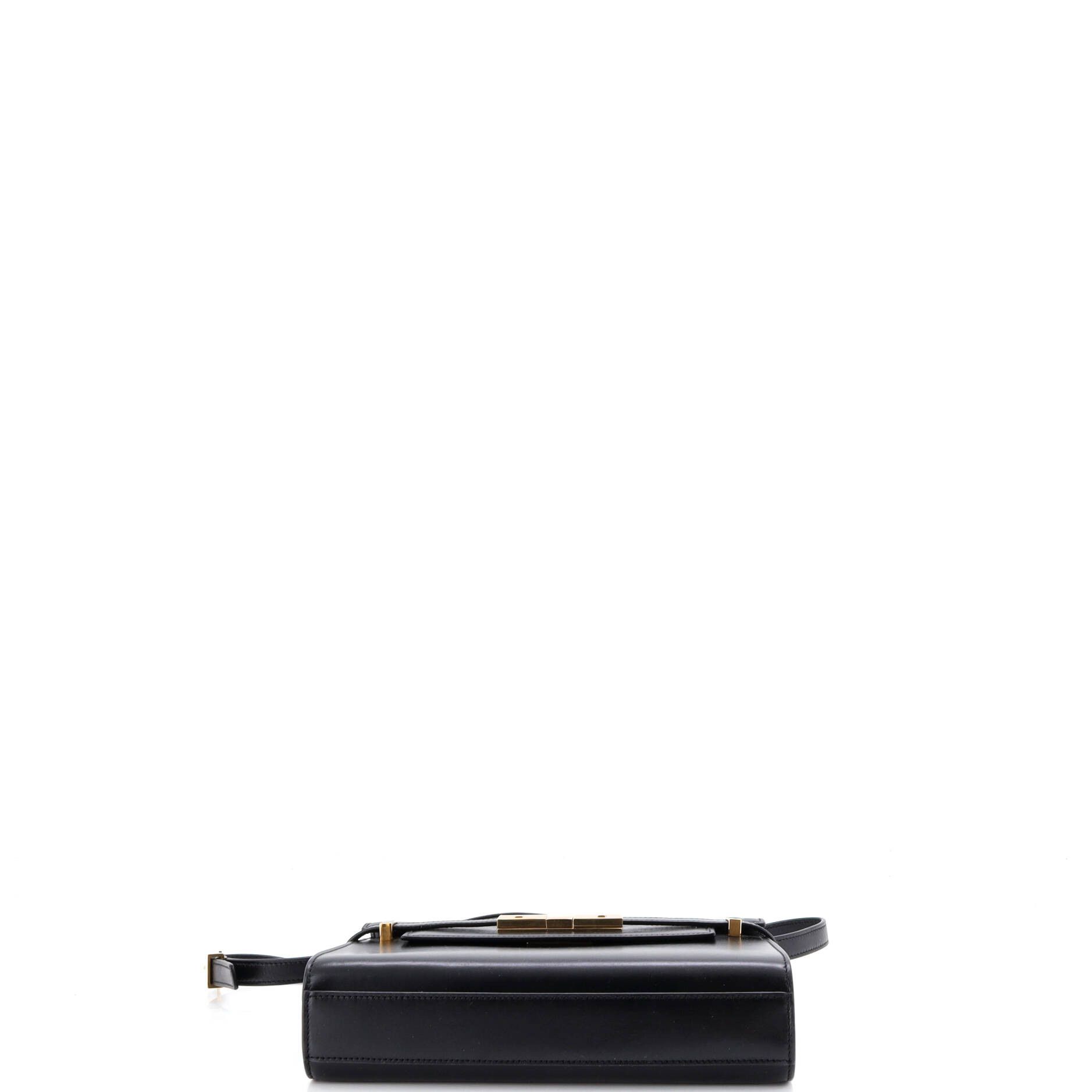 Saint Laurent Paris Saint Laurent Manhattan Shoulder Bag Leather Small Size ONE SIZE - 3 Thumbnail