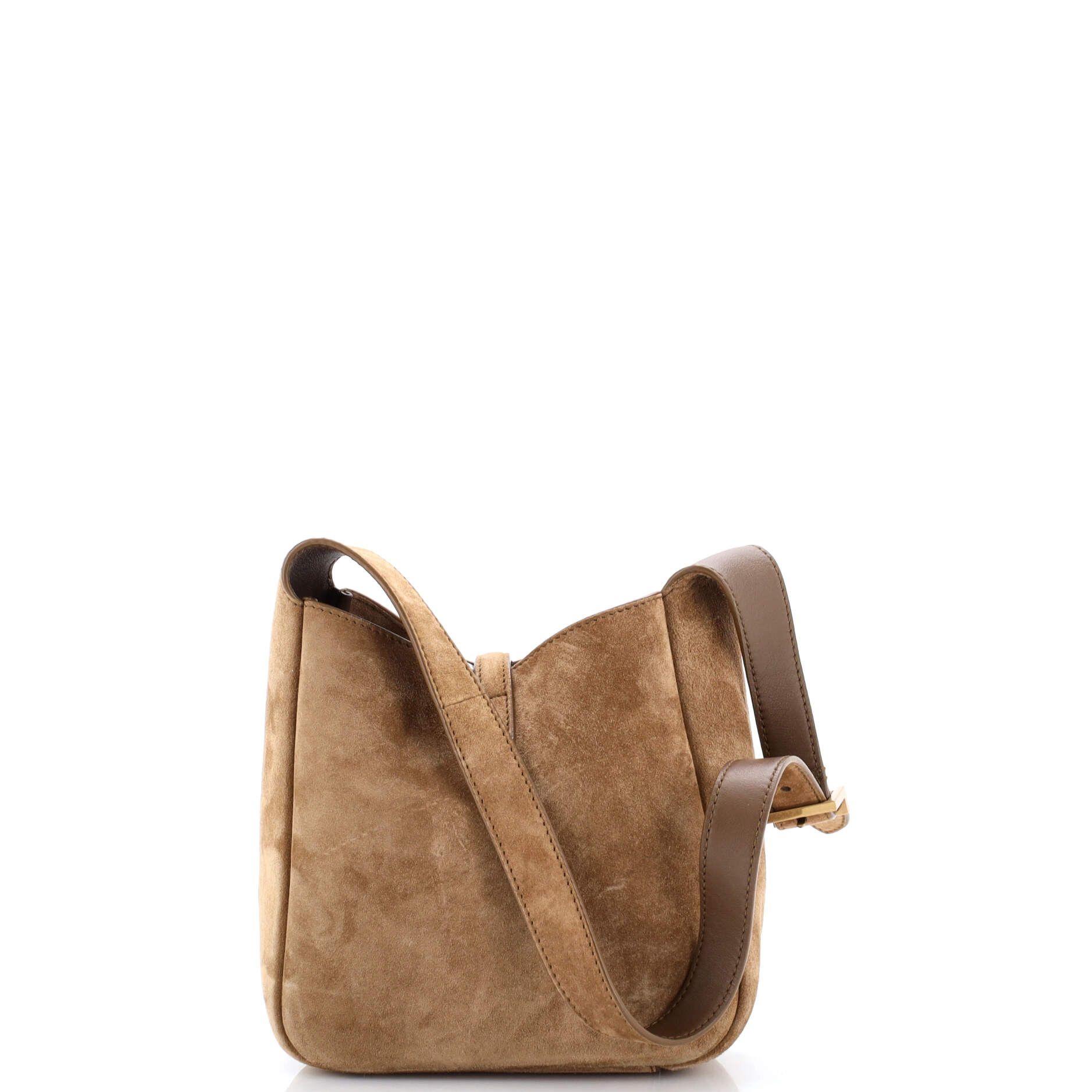 Saint Laurent Paris Saint Laurent Le 5 a 7 Supple Hobo Suede Baby Size ONE SIZE - 2 Thumbnail
