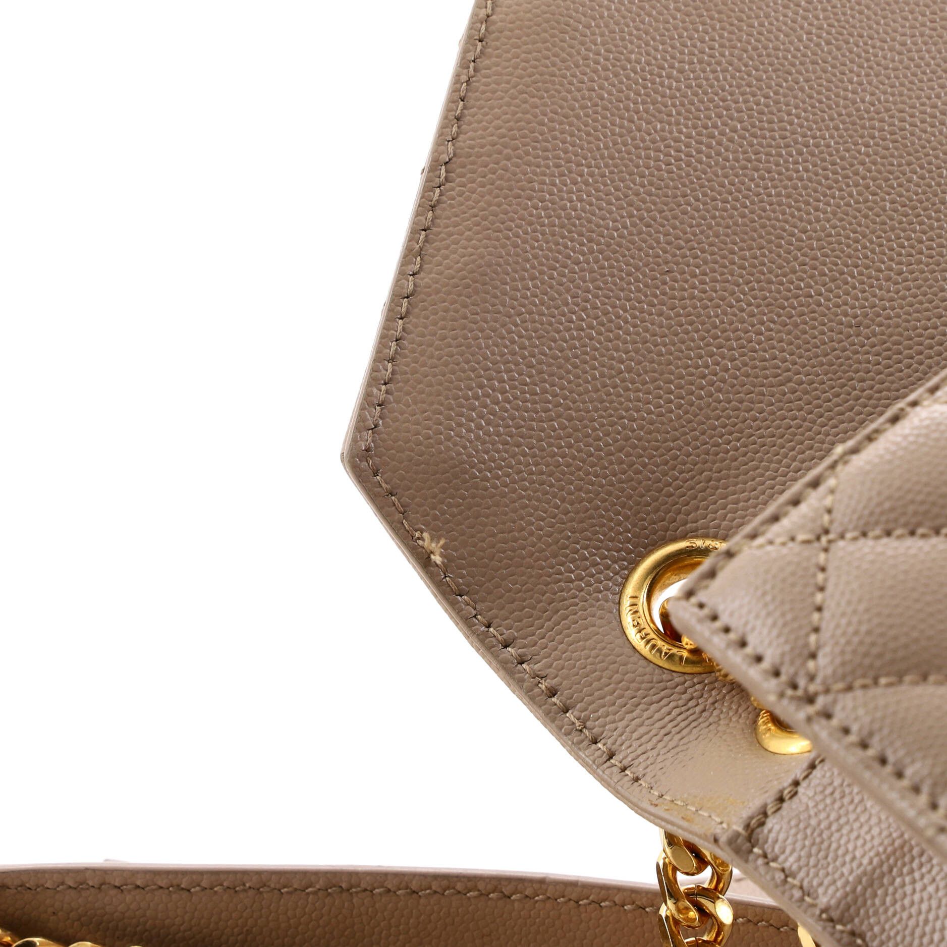 Saint Laurent Paris Saint Laurent Classic Monogram Envelope Satchel Mixed Matela Size ONE SIZE - 5 Thumbnail