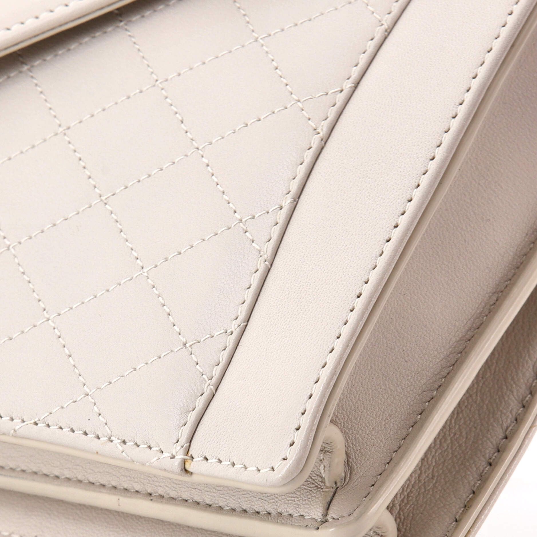 Saint Laurent Paris Saint Laurent Gaby Envelope Satchel Quilted Leather Size ONE SIZE - 5 Thumbnail