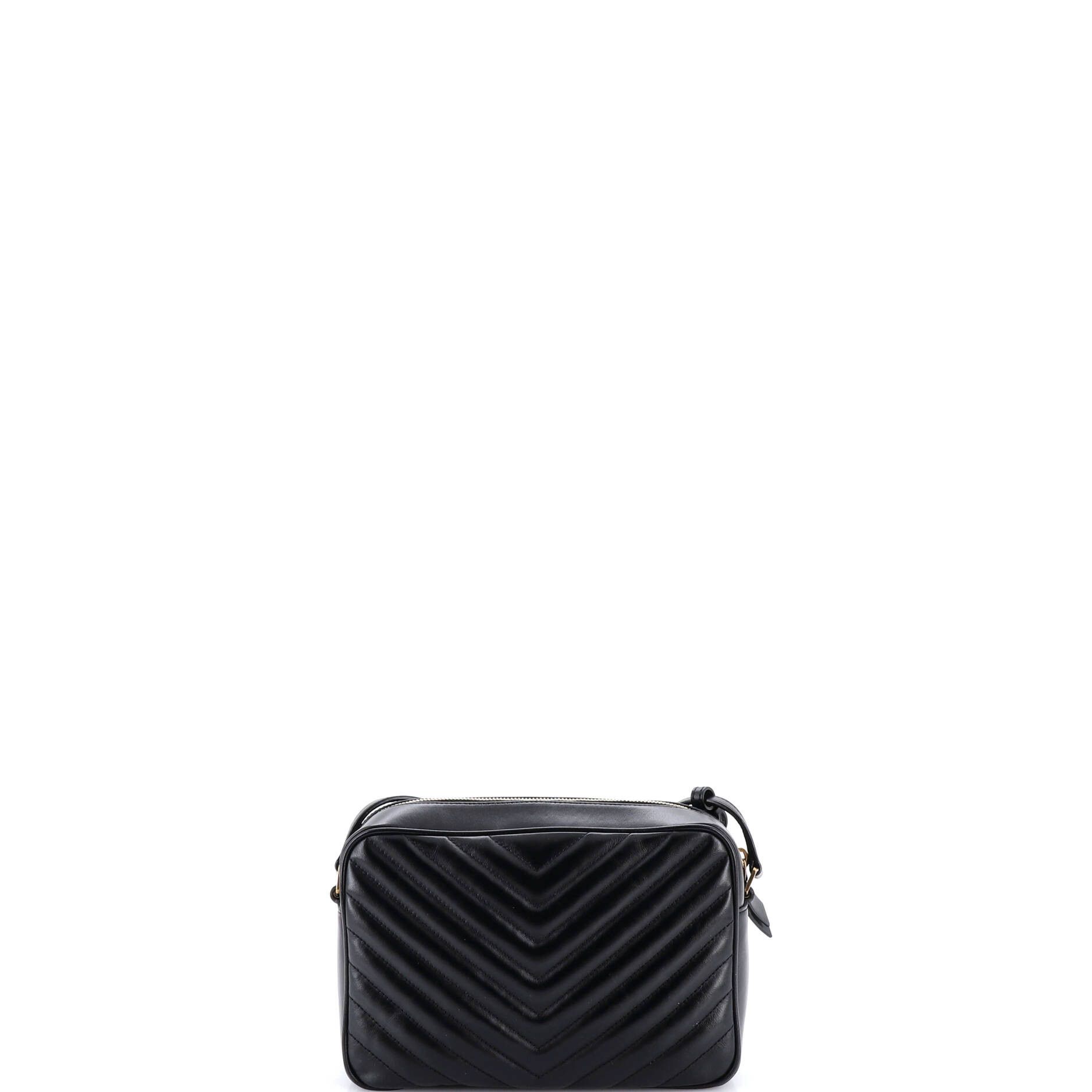 Saint Laurent Paris Saint Laurent Lou Camera Bag Matelasse Chevron Leather Small Size ONE SIZE - 2 Thumbnail