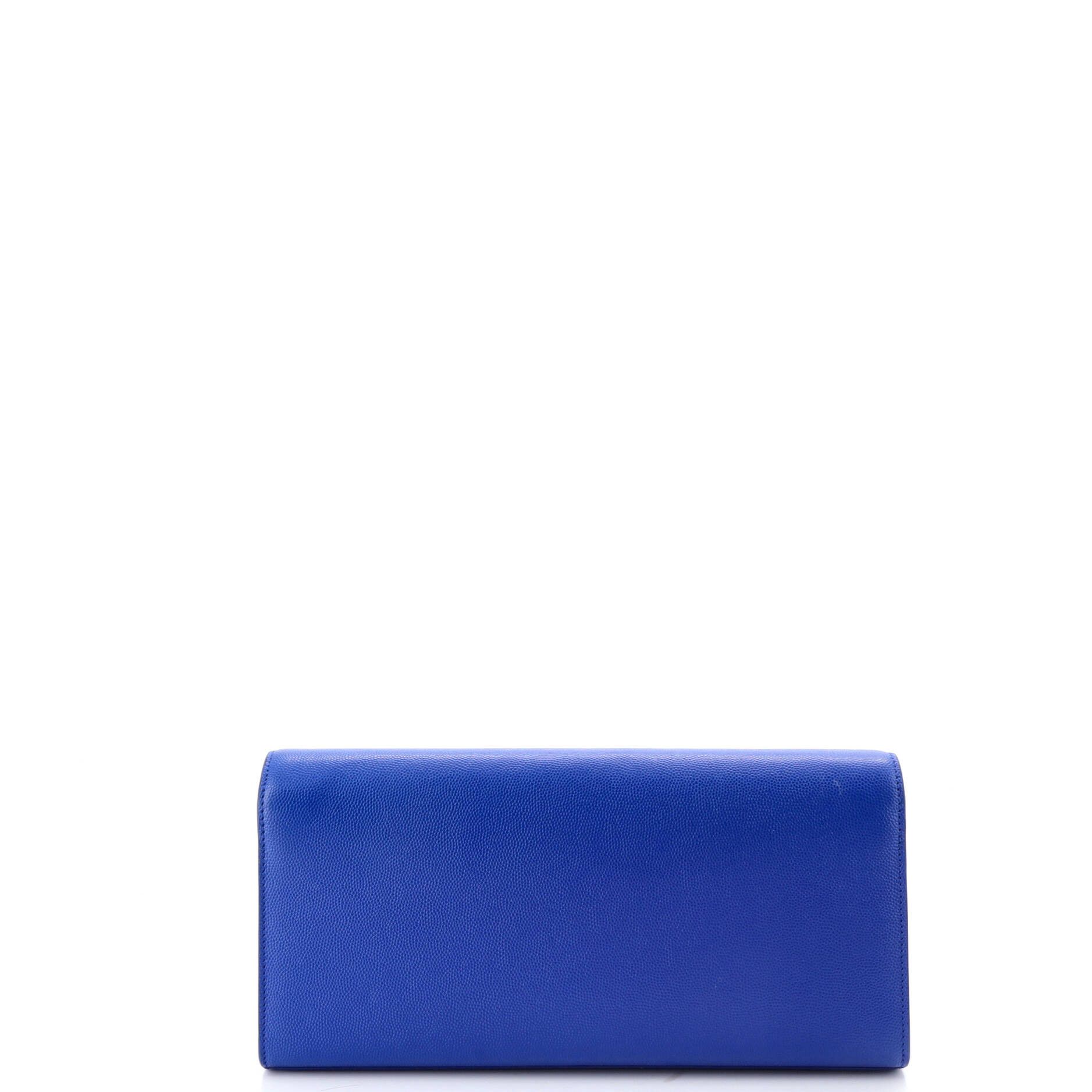 Saint Laurent Paris Saint Laurent Classic Monogram Clutch Leather Long Size ONE SIZE - 2 Thumbnail