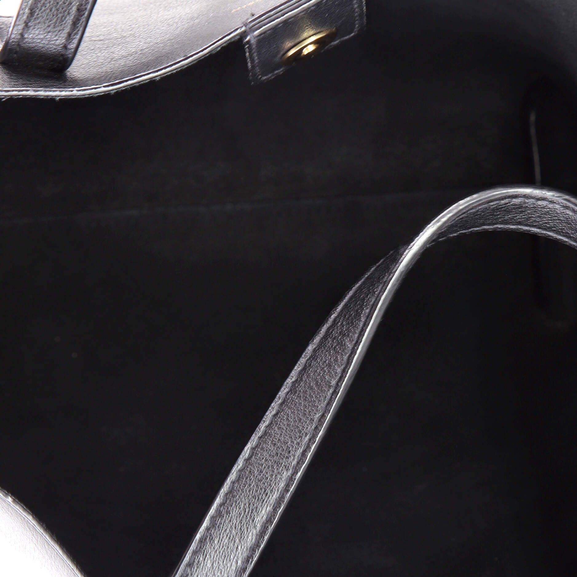 Saint Laurent Paris Saint Laurent Shopper Tote Leather Toy Size ONE SIZE - 4 Thumbnail