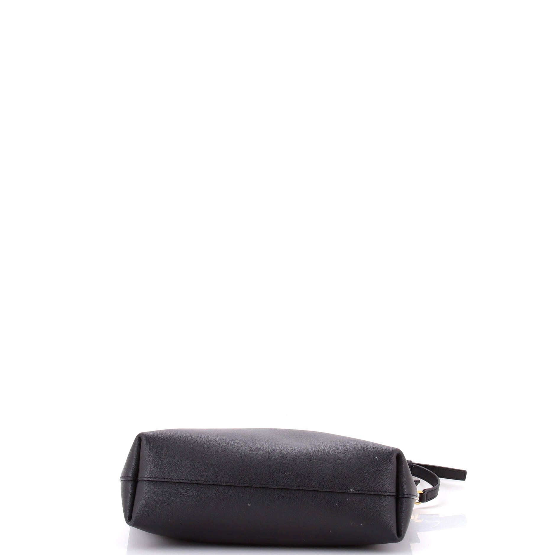 Saint Laurent Paris Saint Laurent Shopper Tote Leather Toy Size ONE SIZE - 3 Thumbnail