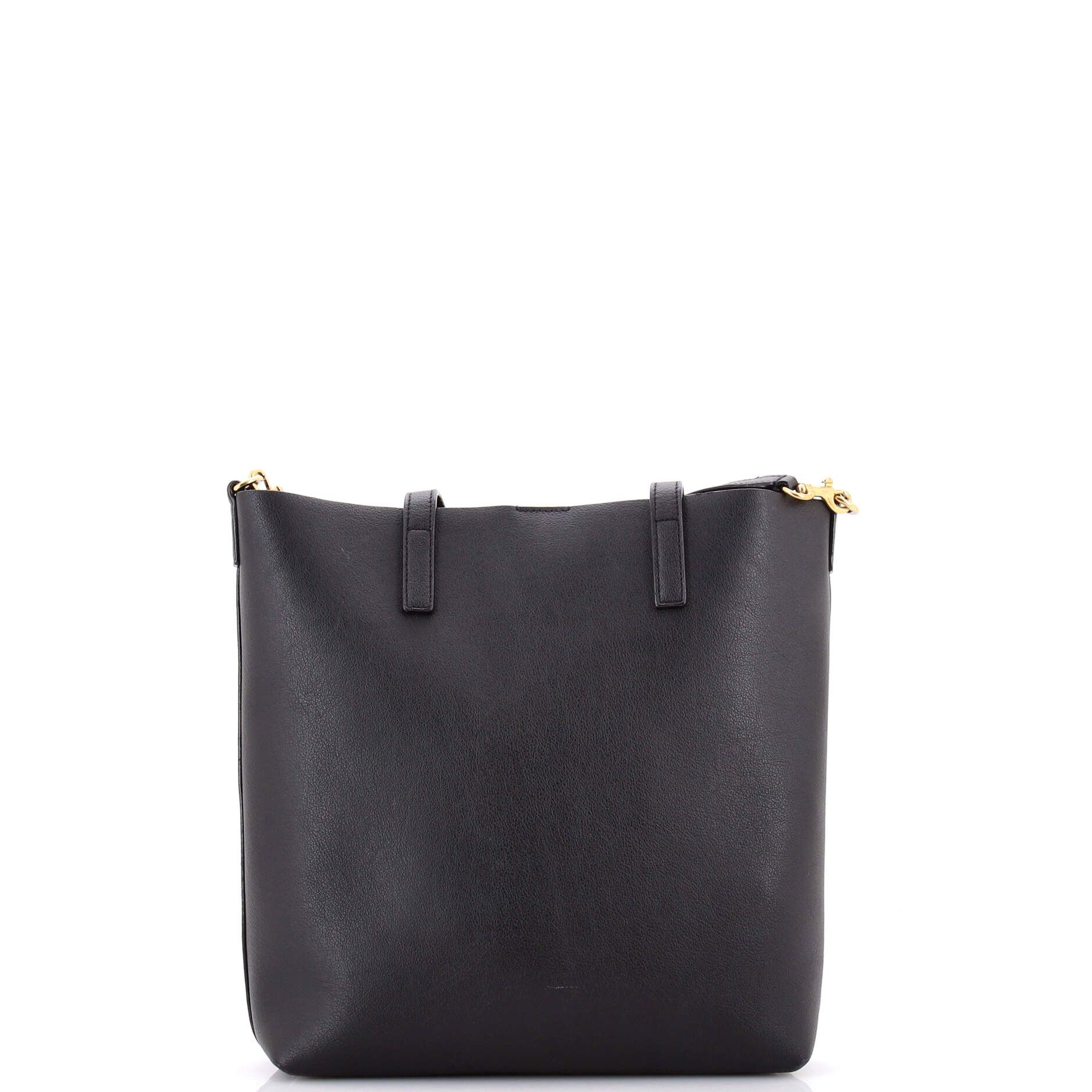 Saint Laurent Paris Saint Laurent Shopper Tote Leather Toy Size ONE SIZE - 2 Thumbnail