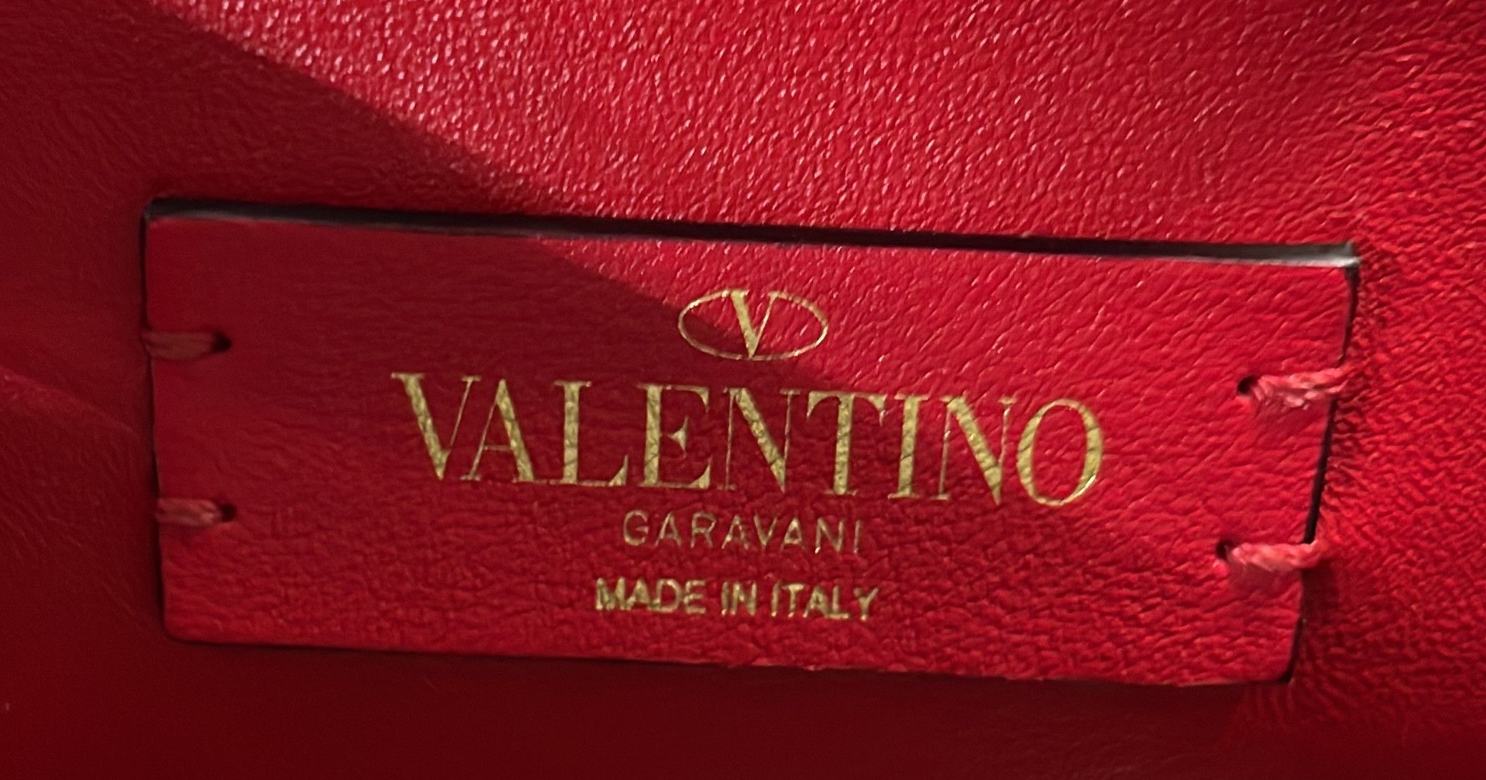 Valentino Garavani VRing Shoulder Bag Leather Medium Size ONE SIZE - 7 Thumbnail