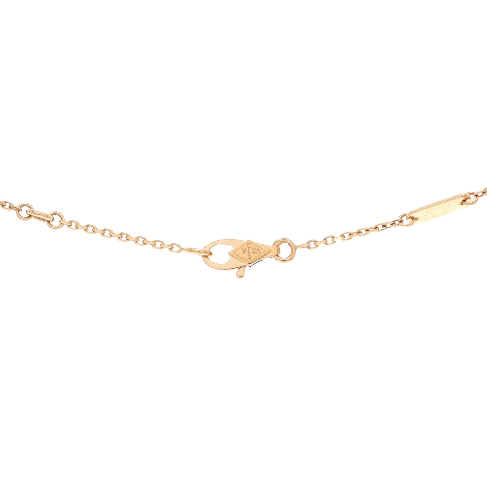 Van Cleef & Arpels Sweet Alhambra Butterfly Pendant Necklace Size ONE SIZE - 3 Thumbnail