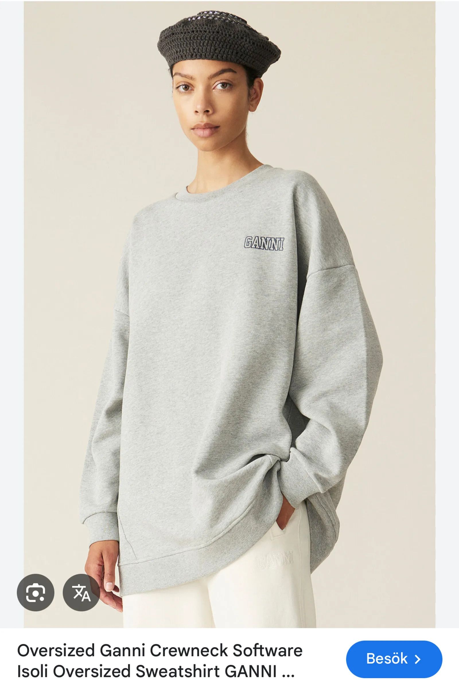 Ganni Ganni Isoli Sweatshirt Size S / US 4 / IT 40 - 6 Thumbnail
