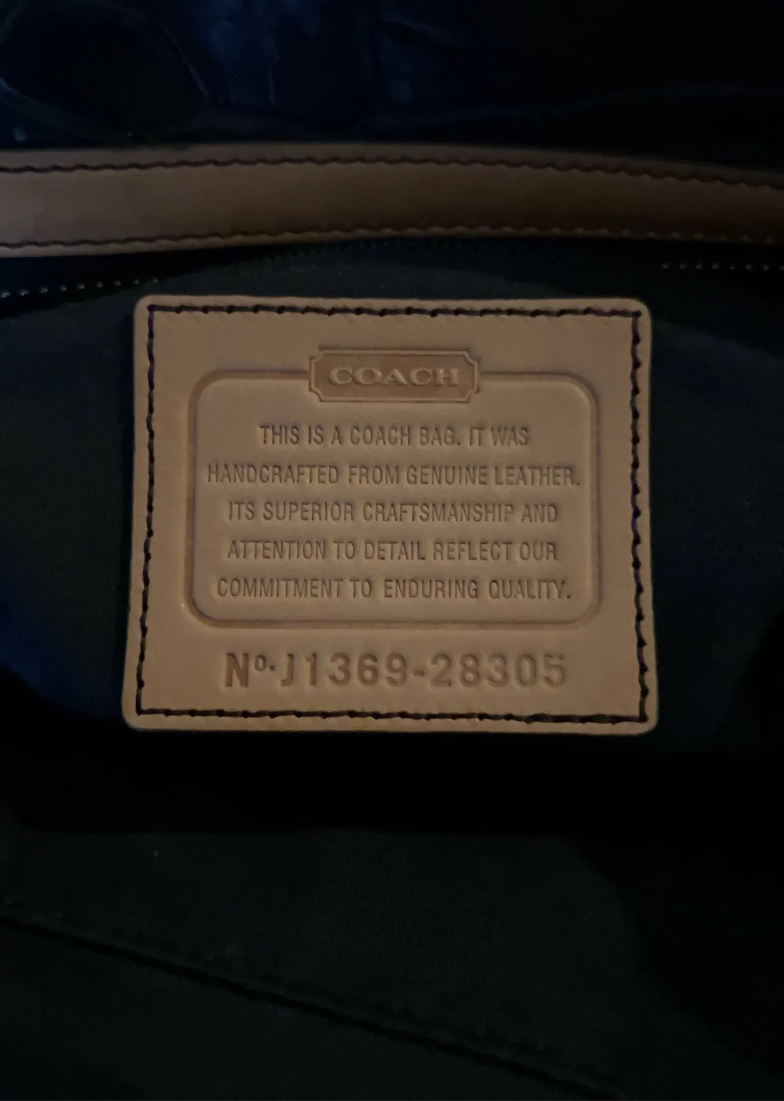 Coach Coach Coach Bleecker Matte Croc Embossed Leather Bucket Bag Size ONE SIZE - 2 Thumbnail