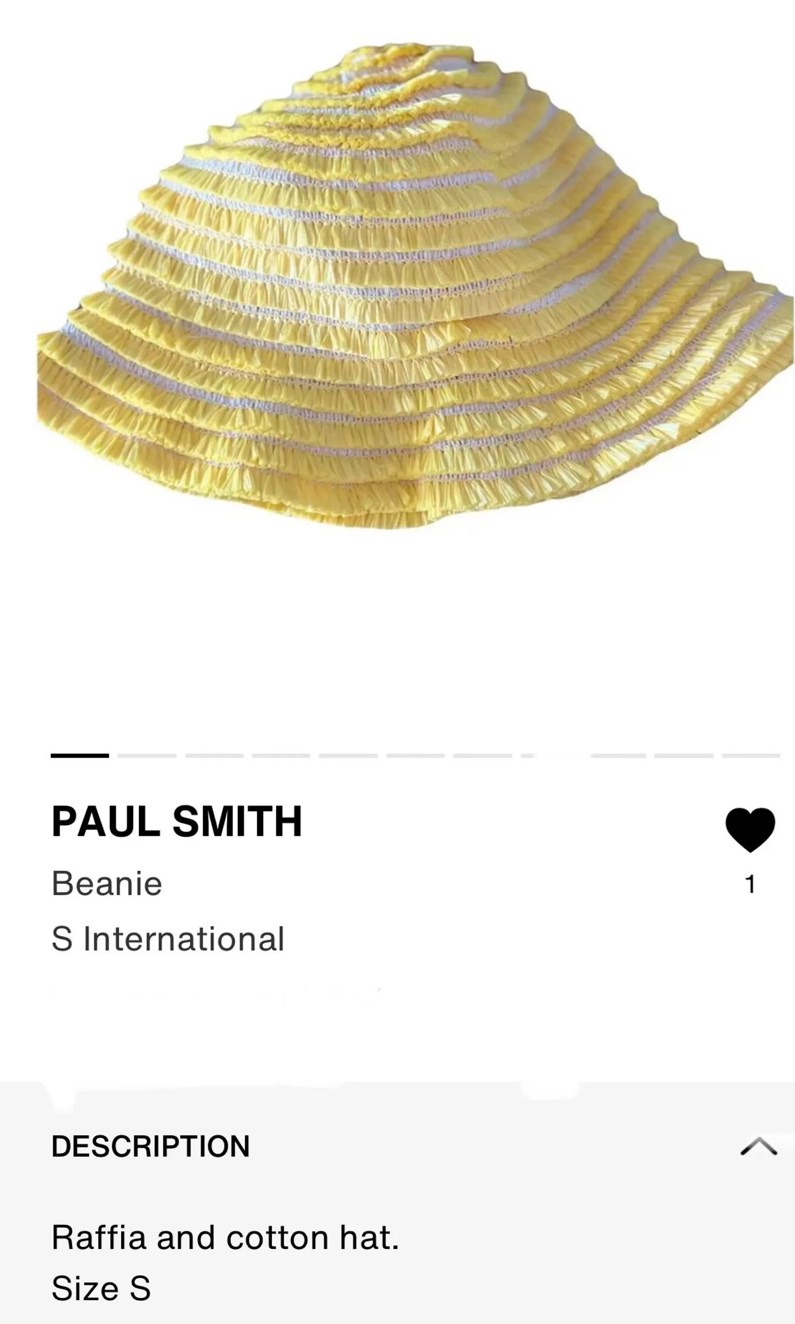 Paul Smith Paul Smith Hat Size ONE SIZE - 5 Thumbnail