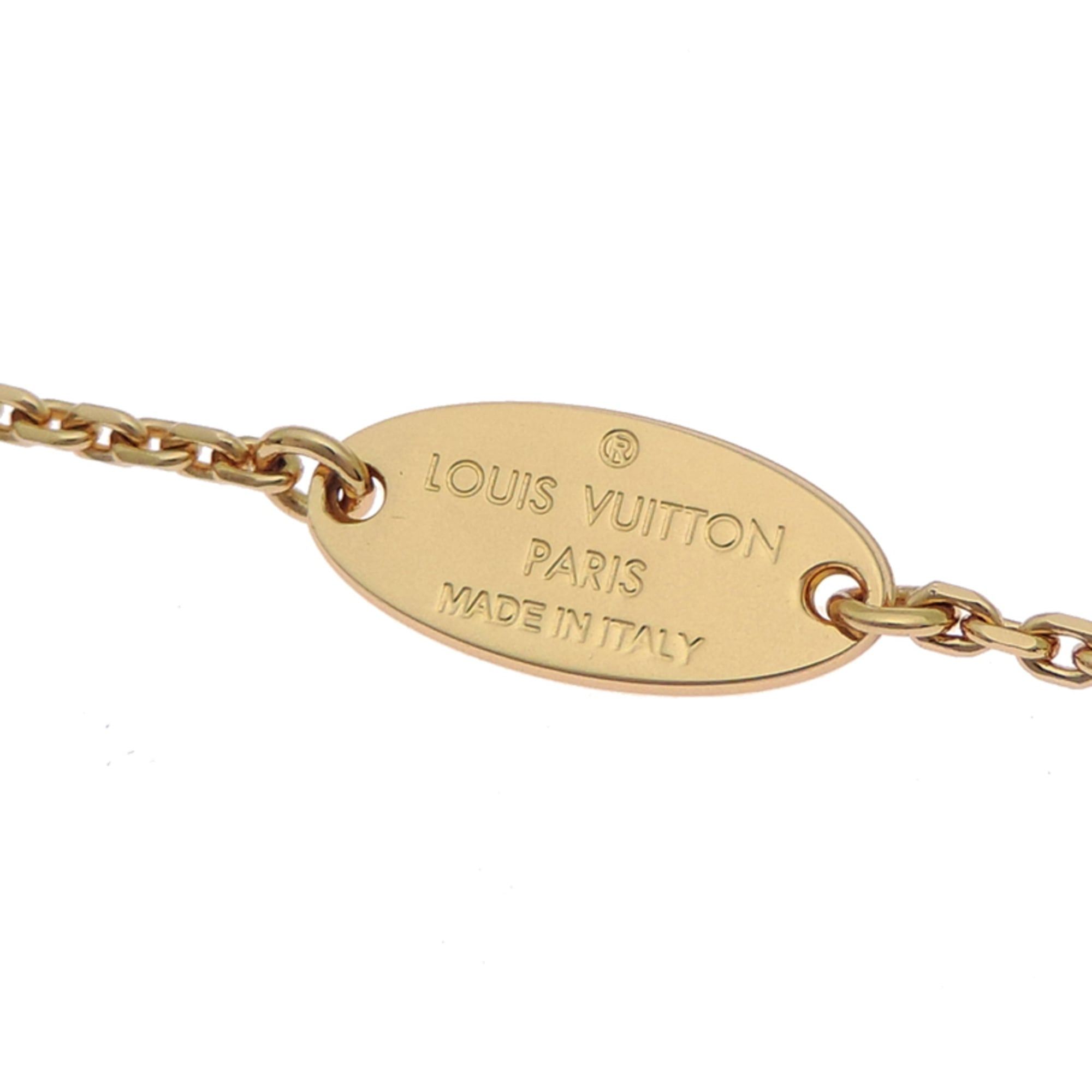 Louis Vuitton Louis Vuitton LV In the Sky Rhinestone Women's Necklace M01322 Metal Size ONE SIZE - 5 Thumbnail