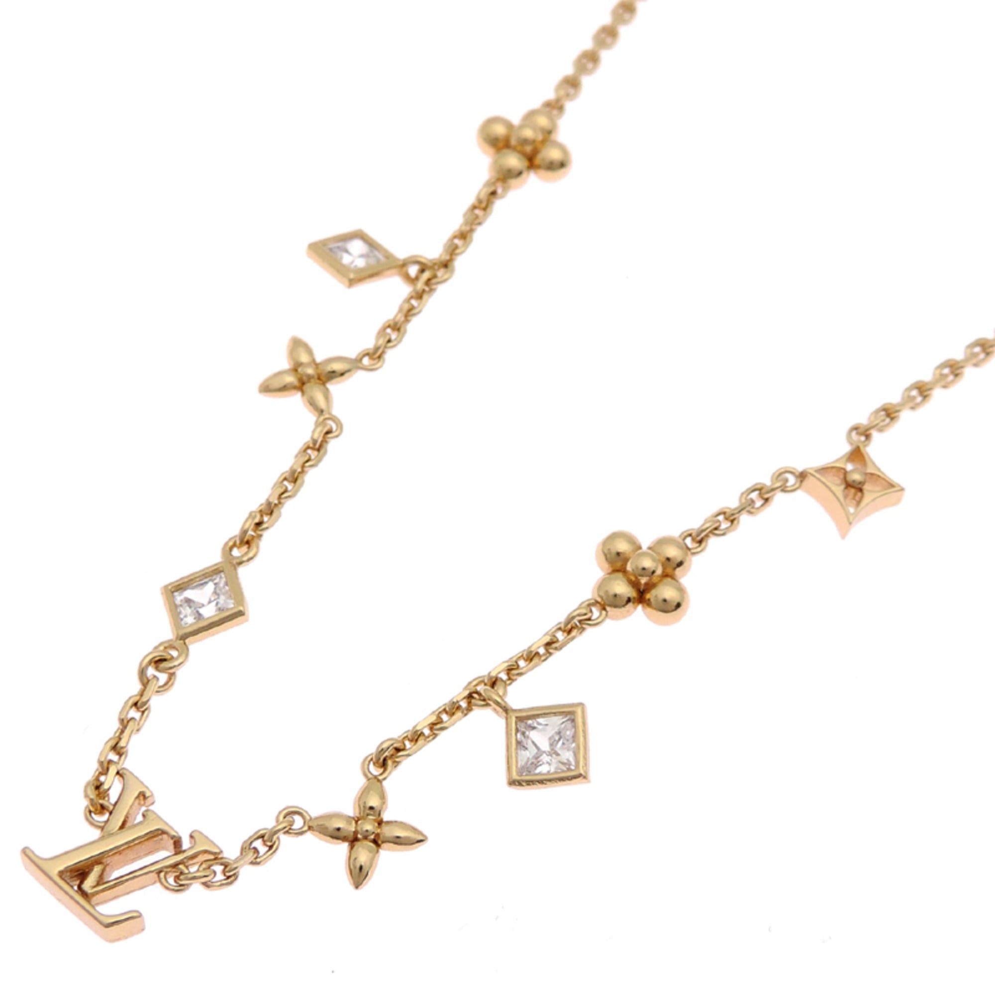 Louis Vuitton Louis Vuitton LV In the Sky Rhinestone Women's Necklace M01322 Metal Size ONE SIZE - 2 Thumbnail