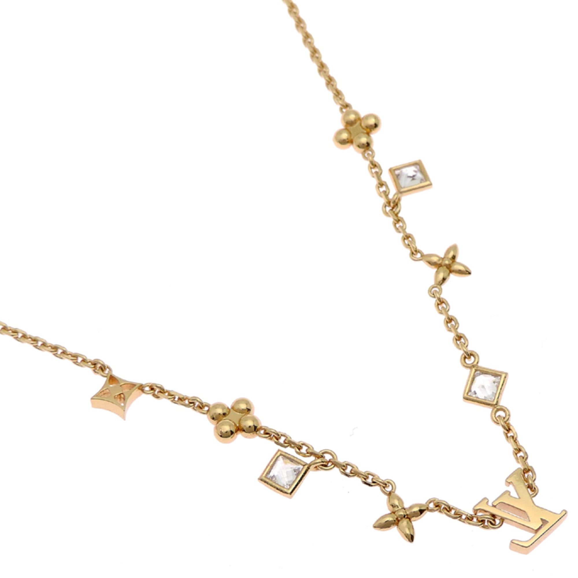 Louis Vuitton Louis Vuitton LV In the Sky Rhinestone Women's Necklace M01322 Metal Size ONE SIZE - 3 Thumbnail