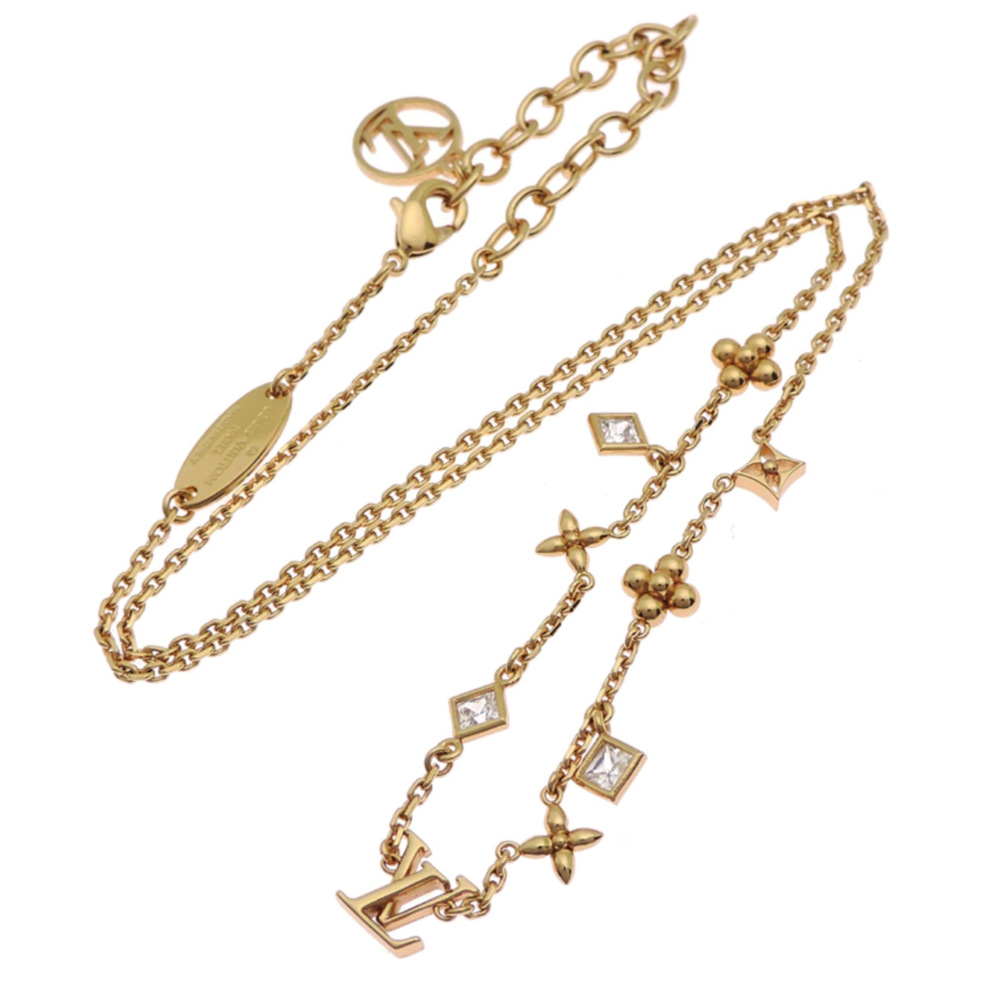 Louis Vuitton Louis Vuitton LV In the Sky Rhinestone Women's Necklace M01322 Metal Size ONE SIZE - 7 Thumbnail