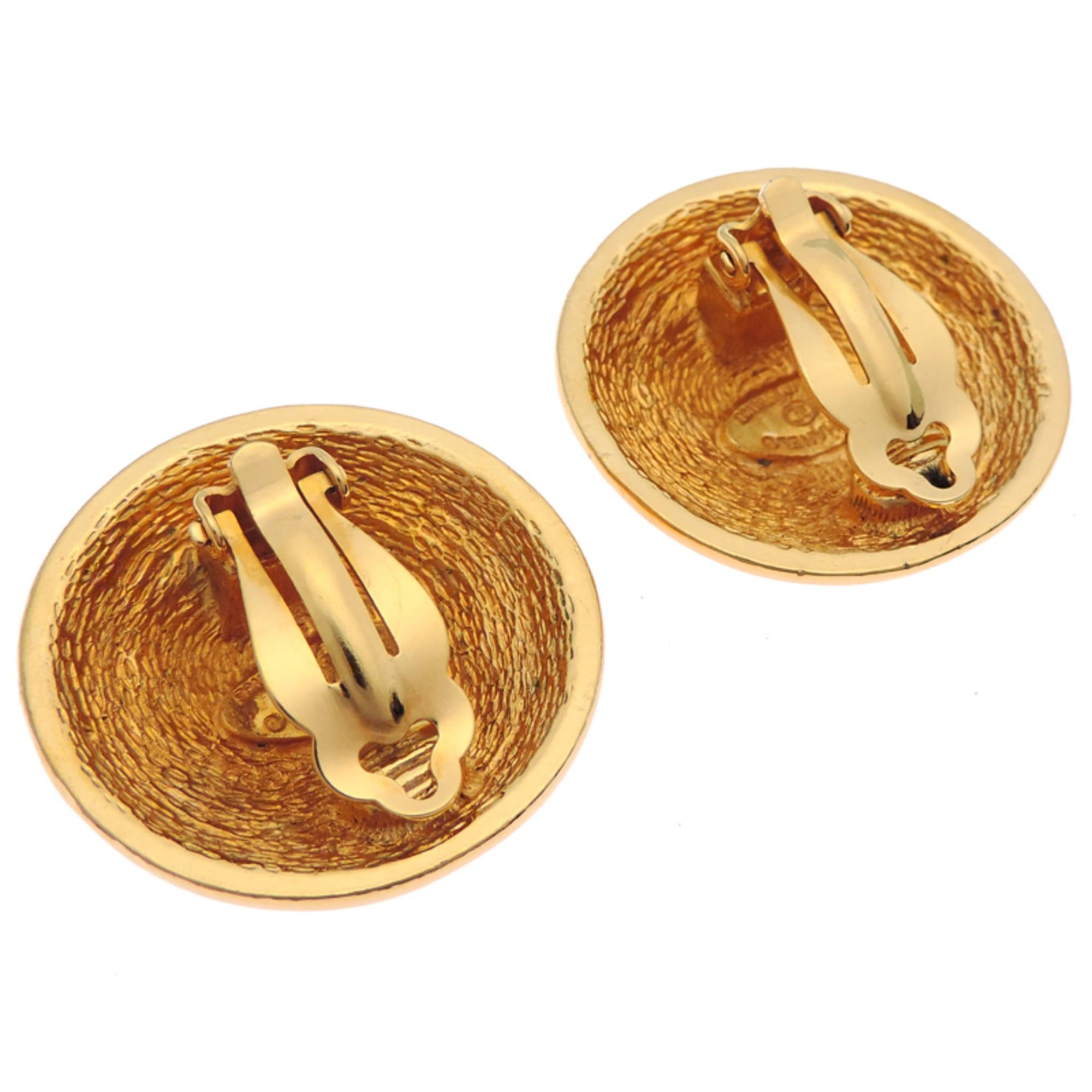 Chanel Chanel Coco Mark *Backing missing Women's Earrings GP Size ONE SIZE - 3 Thumbnail