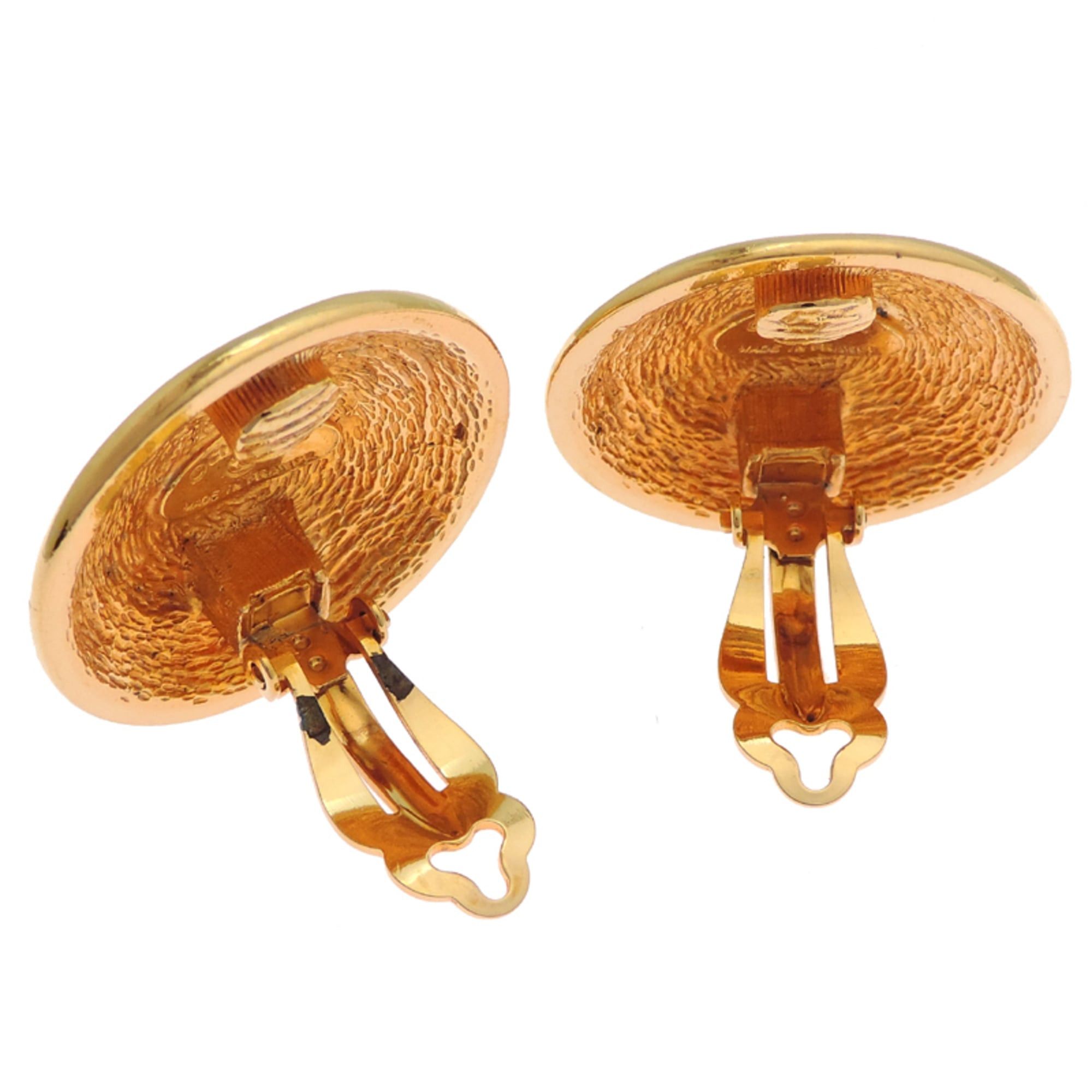 Chanel Chanel Coco Mark *Backing missing Women's Earrings GP Size ONE SIZE - 4 Thumbnail