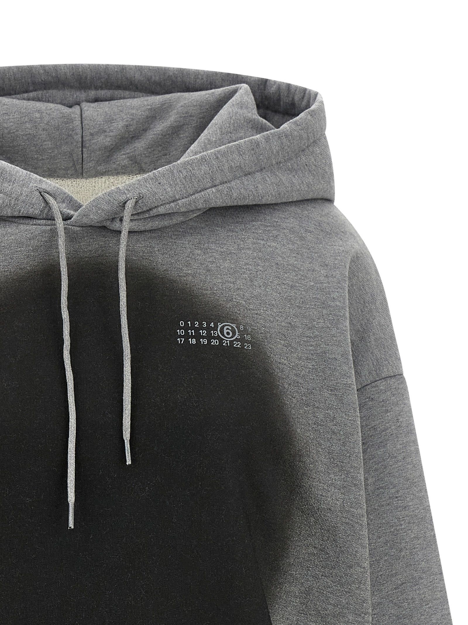 Maison Margiela 'Numeric Signature Mm6' Spray Hoodie Size XS / US 0-2 / IT 36-38 - 3 Thumbnail