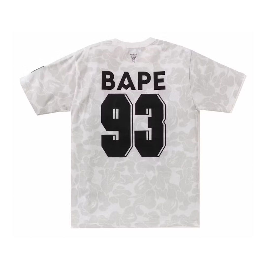 Bape x Inter Miami CF Camo Tee White T-shirts Size US S / EU 44-46 / 1 - 2 Thumbnail