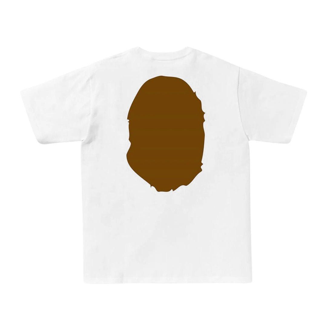Bape Big Ape Head Tee White/Brown Size US XL / EU 56 / 4 - 2 Thumbnail