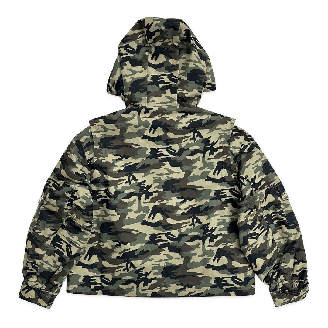 Saint Vanity Green Camo Nylon Hooded Jacket Size US S / EU 44-46 / 1 - 2 Thumbnail