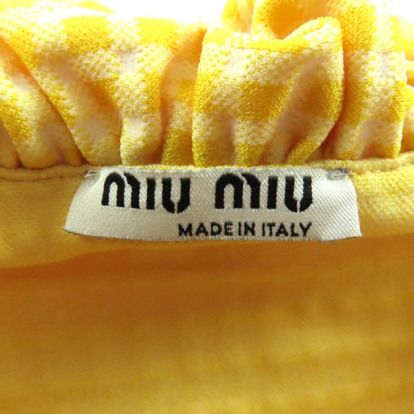 Miu Miu Miu Miu MIUMIU One Piece Dress Textile Dresses MJA788 DUTY FREE for USA Size ONE SIZE - 5 Thumbnail