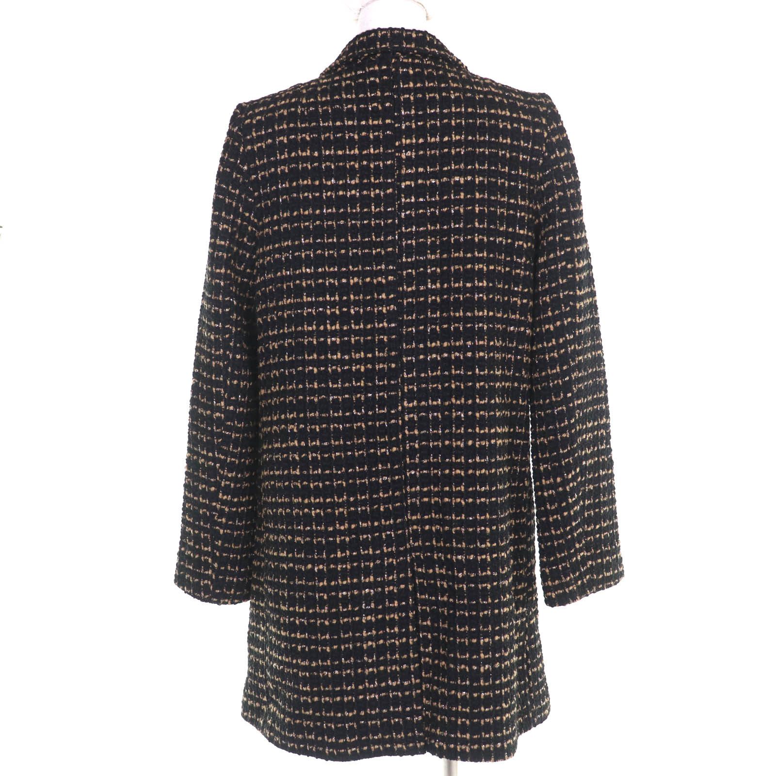 Dolce & Gabbana Dolce & Gabbana Dolce&Gabbana Leopard Pattern Tweed Coat Textile Outerwear F0P93T DUTY FREE for USA Size ONE SIZE - 3 Thumbnail