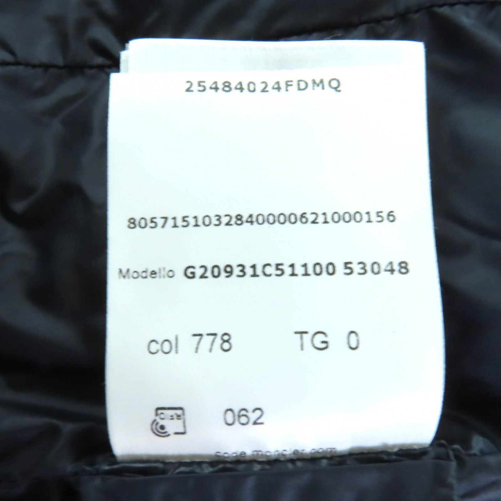 Moncler Moncler MONCLER HERMINE Nylon Down Coat Plastic / Synthetic Outerwear G20931C51100 DUTY FREE for USA Size ONE SIZE - 16 Thumbnail