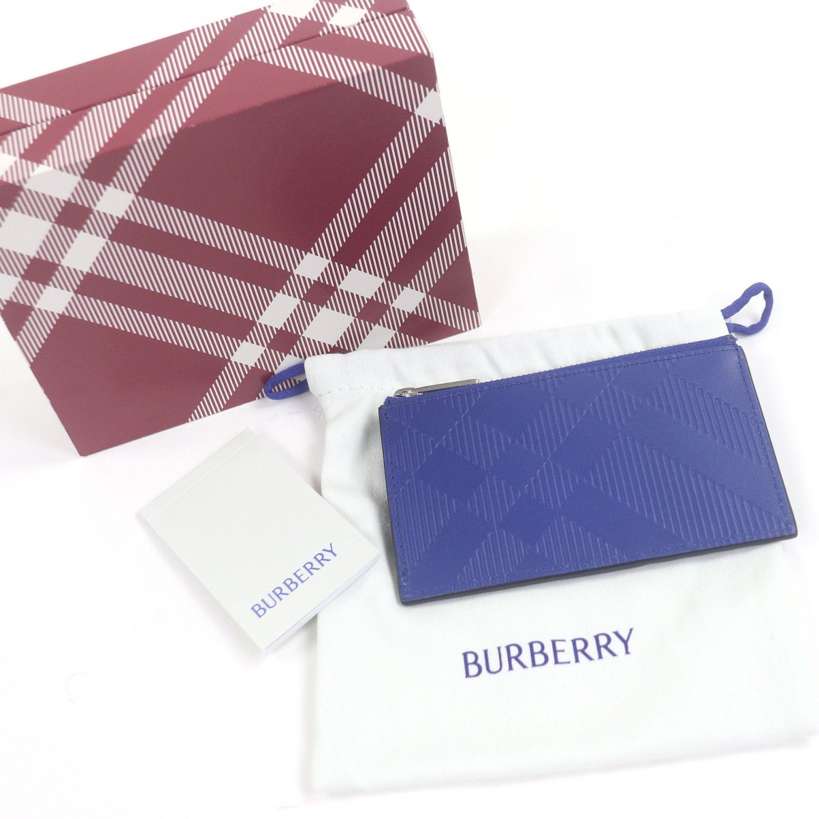 Burberry Burberry Burberry Check Pattern Leather Coin Case Card Case Leather Coin Case DUTY FREE for USA Size ONE SIZE - 2 Thumbnail