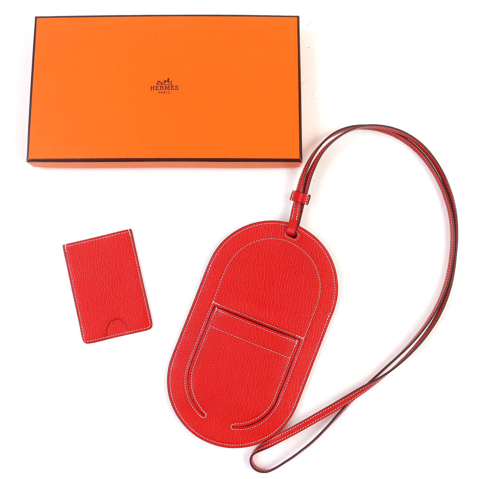 Hermes Hermes Hermès In the Loop To Go GM Mobile Phone Case Card Case Mobile Phone Case Leather Phonecase Stamp D (2019) DUTY FREE for USA Size ONE SIZE - 2 Thumbnail