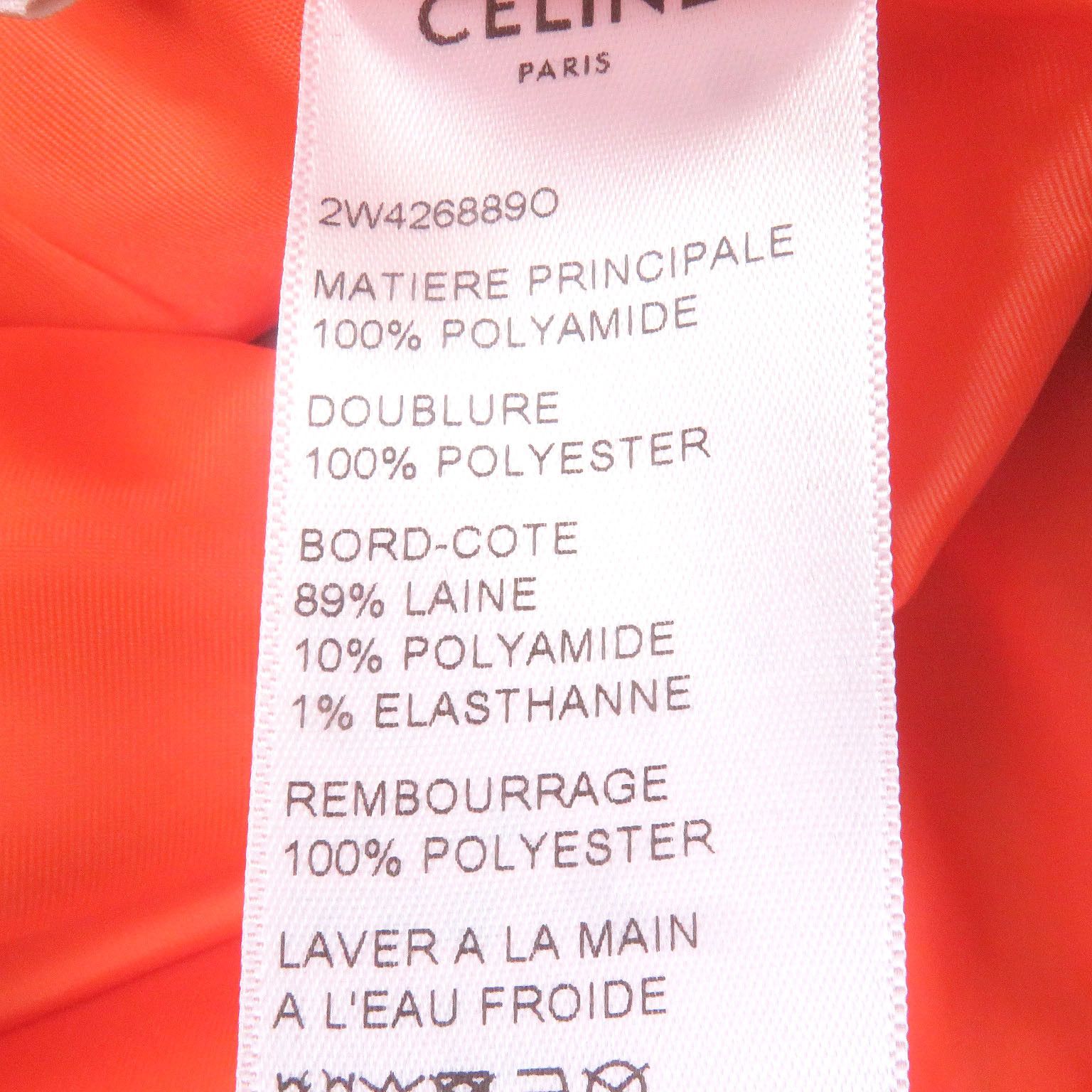 Celine Celine CELINE Bomber Jacket Padding Jacket Textile Outerwear DUTY FREE for USA Size ONE SIZE - 9 Thumbnail