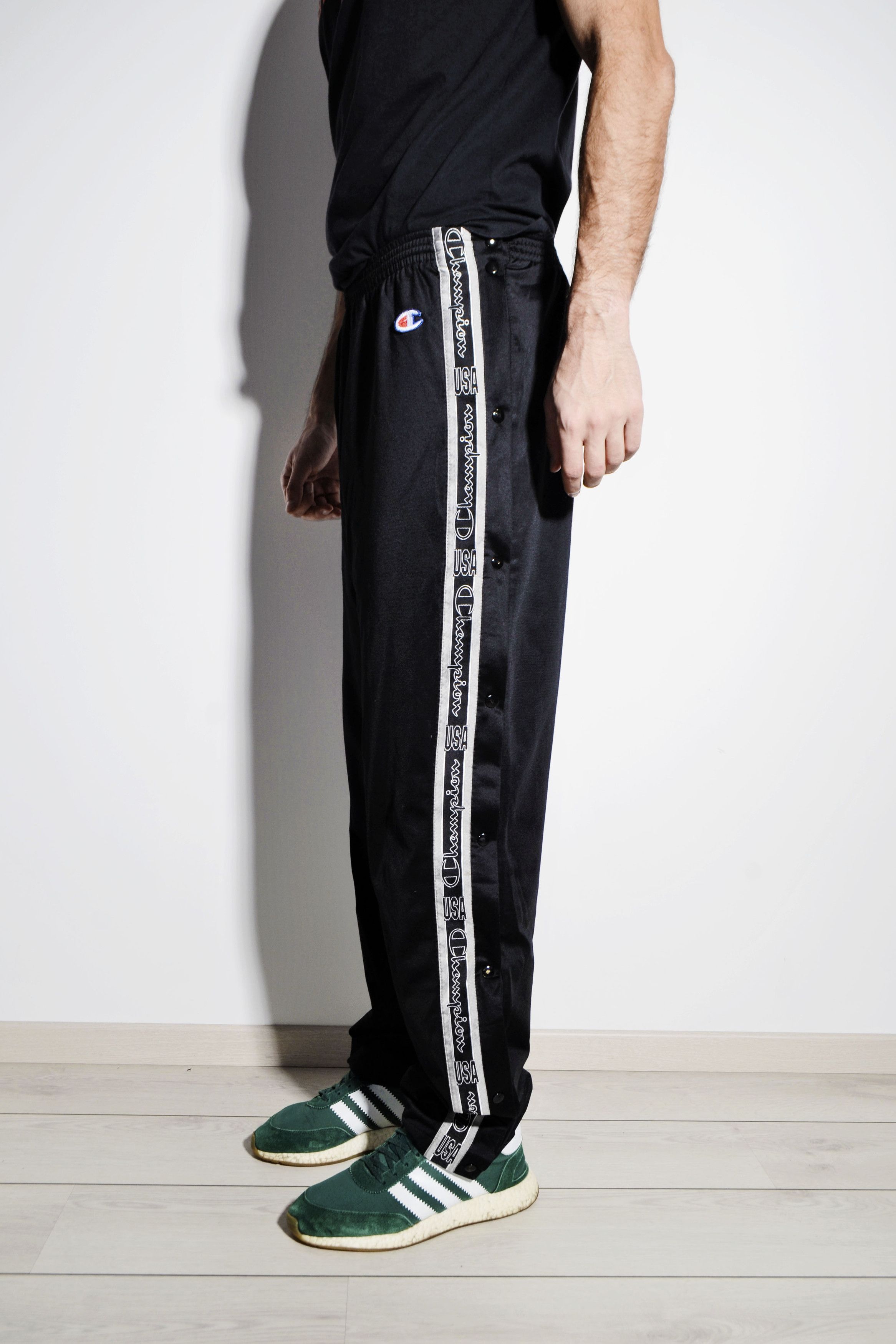 Champion taped track pants best sale