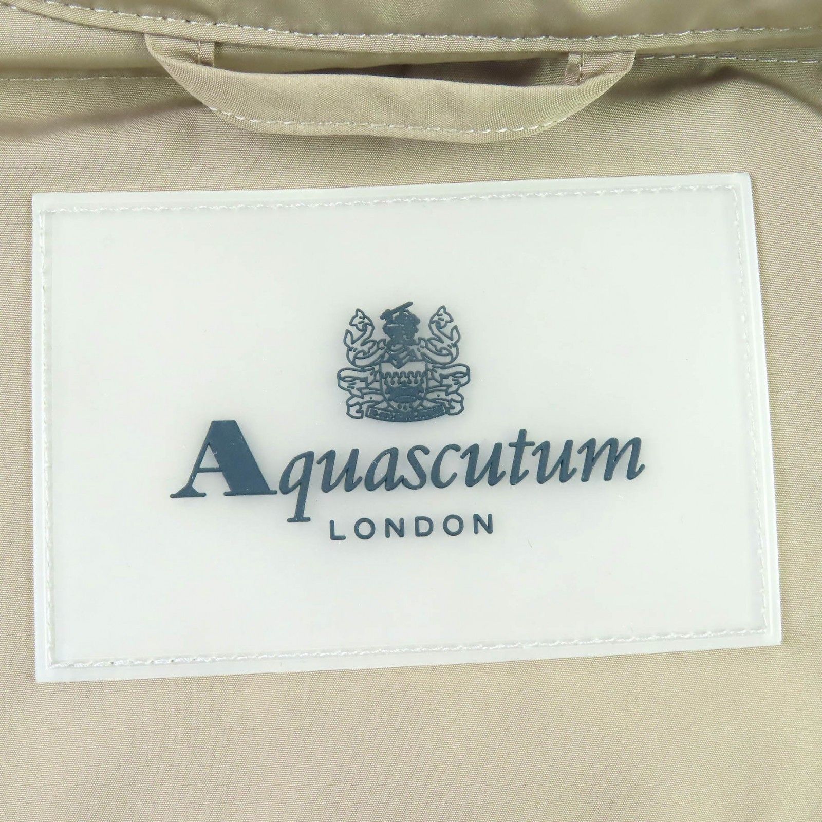 Other Other Aquascutum LONDON Logo Button Zip-up Field Jacket Cotton Jacket Textile Outerwear DUTY FREE for USA Size ONE SIZE - 7 Thumbnail