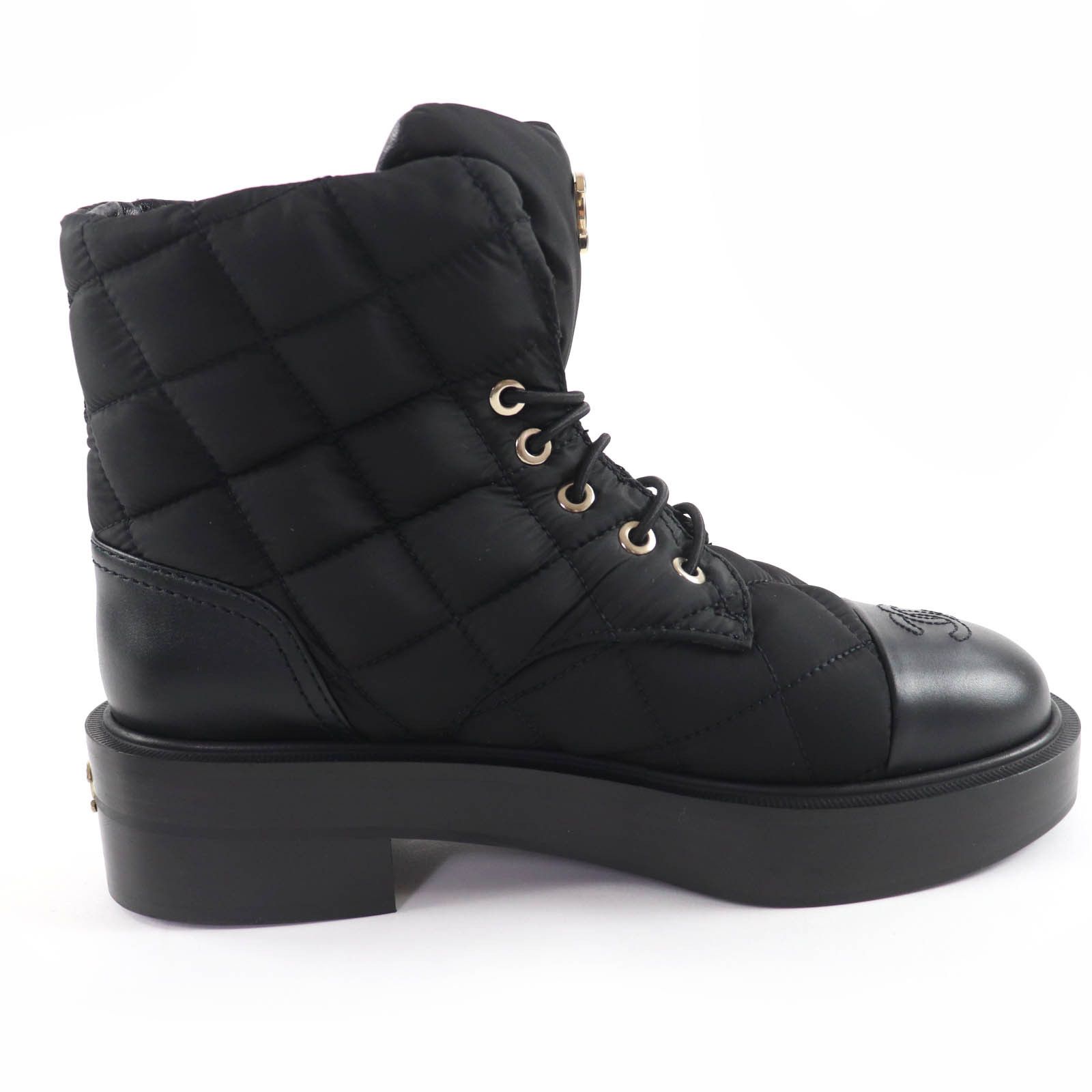 Chanel Chanel Chanel COCO Mark Matelassé Leather Short Boots Leather Shoes G45125 DUTY FREE for USA Size ONE SIZE - 6 Thumbnail
