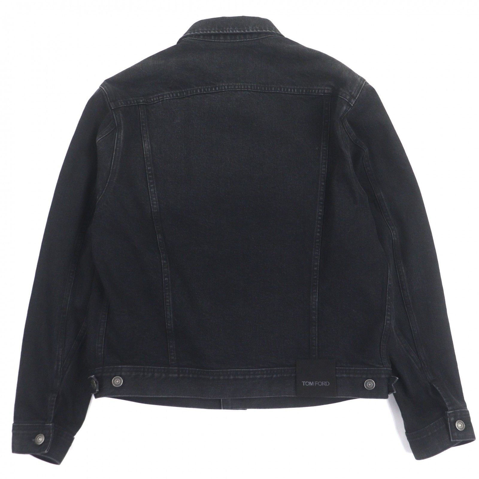 Tom Ford Tom Ford TOM FORD Denim Cotton Jacket Textile Outerwear DJI001 DMC061S25 DUTY FREE for USA Size ONE SIZE - 3 Thumbnail